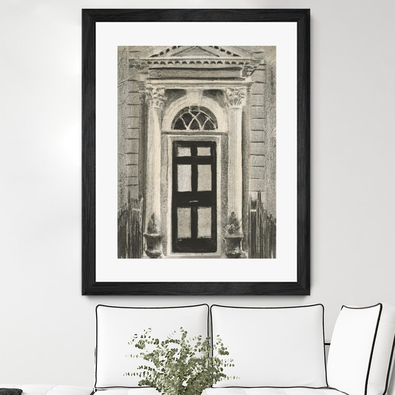 Portal Series #4 by Liz Jardine on GIANT ART - white antiquities, architecture