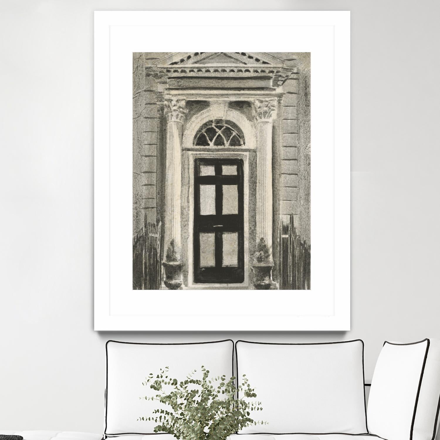 Portal Series #4 by Liz Jardine on GIANT ART - white antiquities, architecture