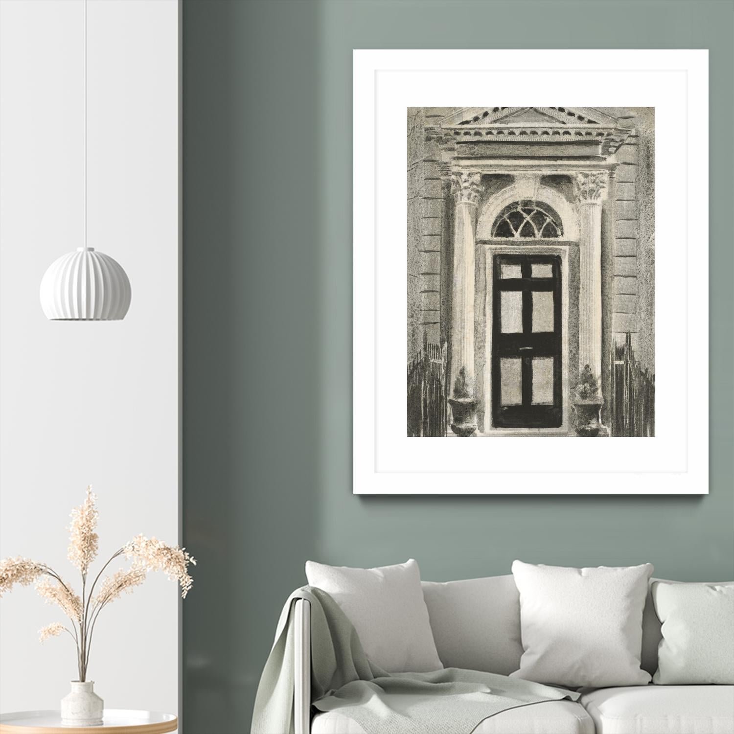Portal Series #4 by Liz Jardine on GIANT ART - white antiquities, architecture