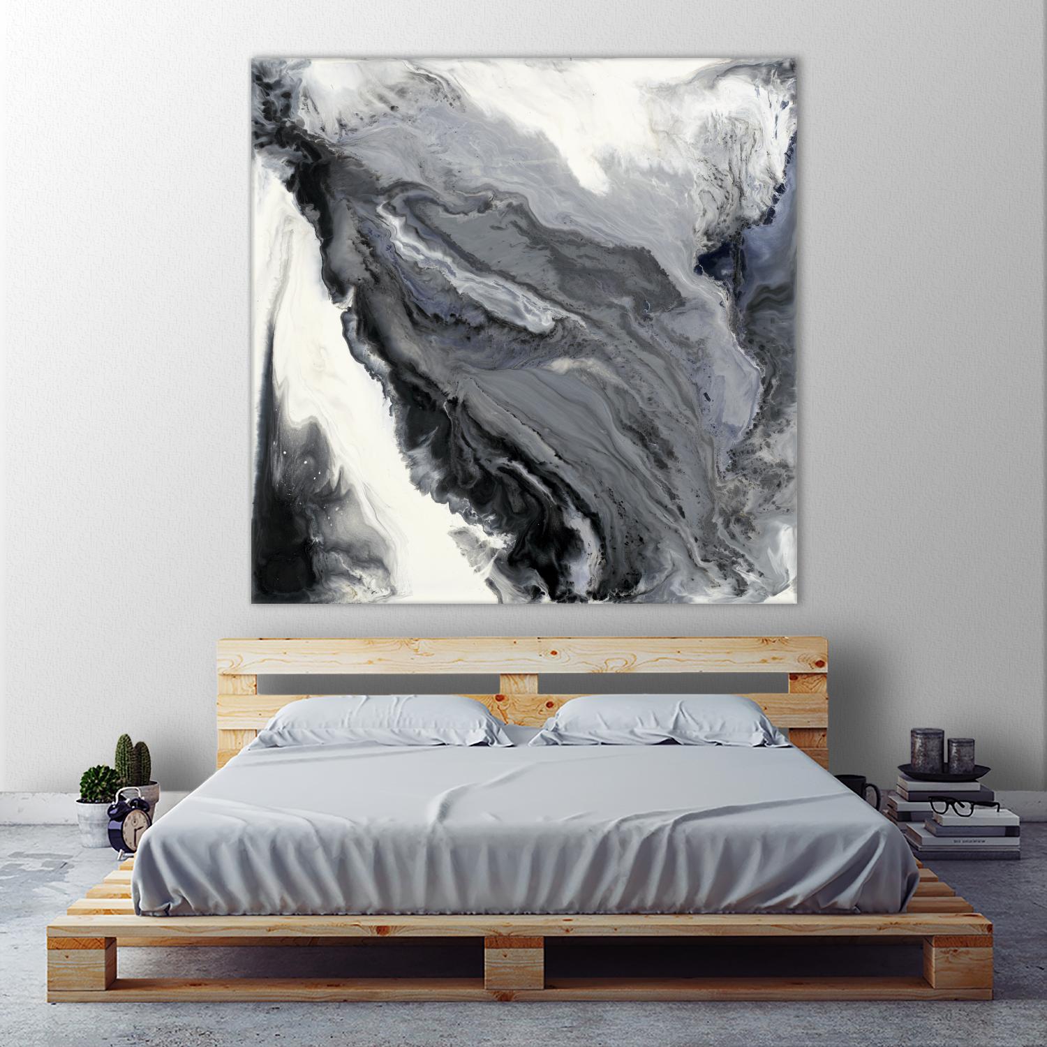 Approaching by Corrie LaVelle on GIANT ART - white black&white