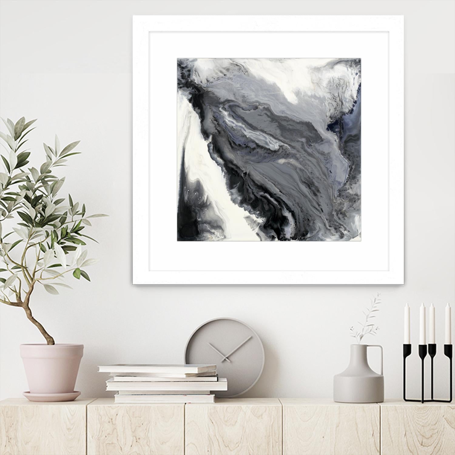 Approaching by Corrie LaVelle on GIANT ART - white black&white