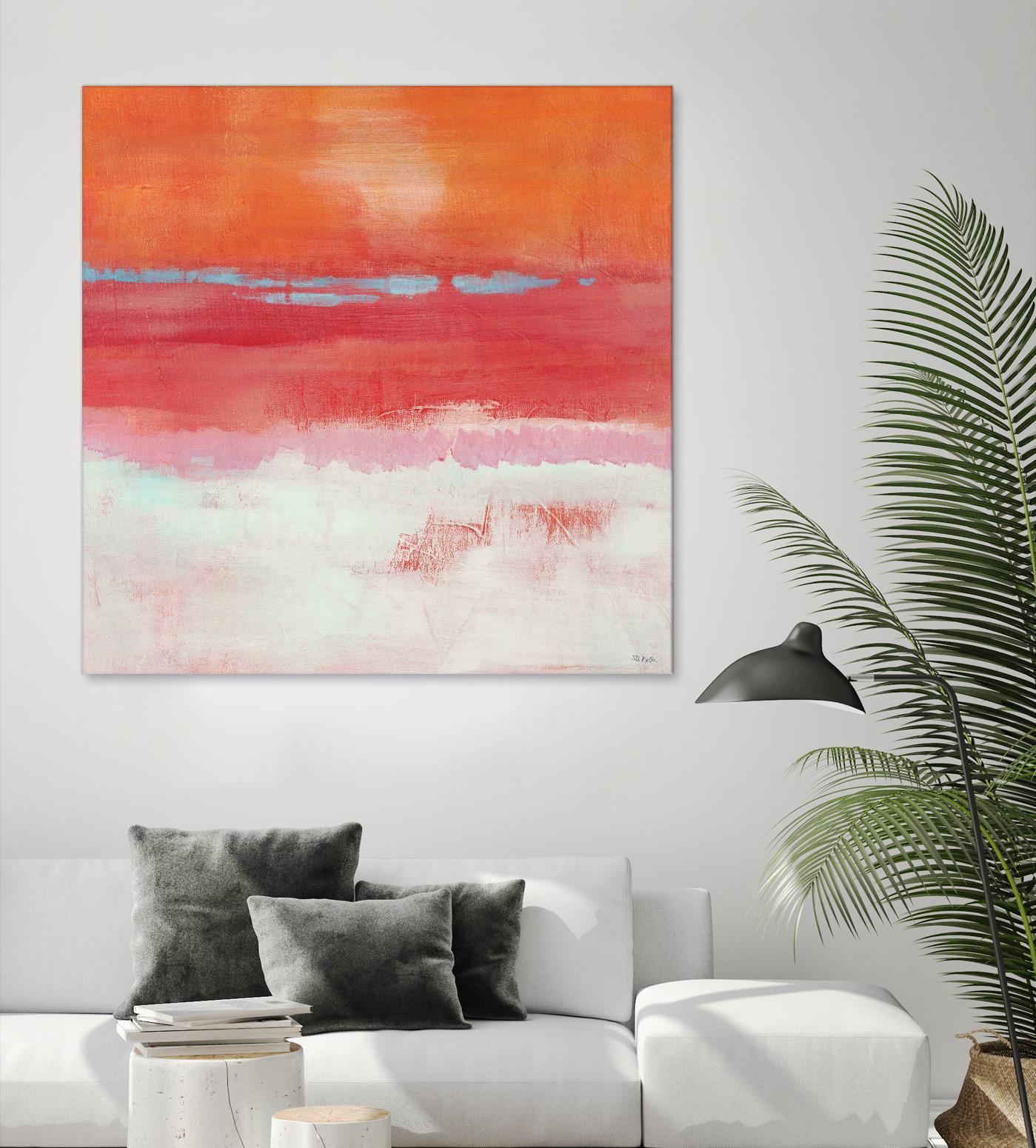 Persimmon Jump I by Jill Martin on GIANT ART - orange abstract