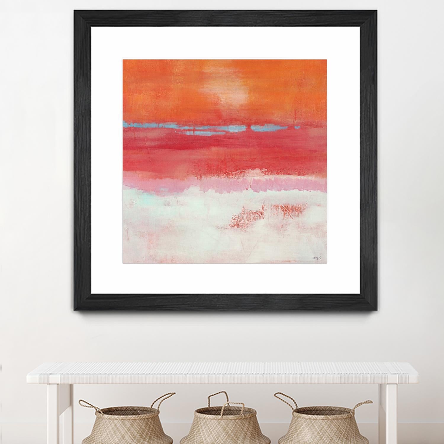 Persimmon Jump I by Jill Martin on GIANT ART - orange abstract