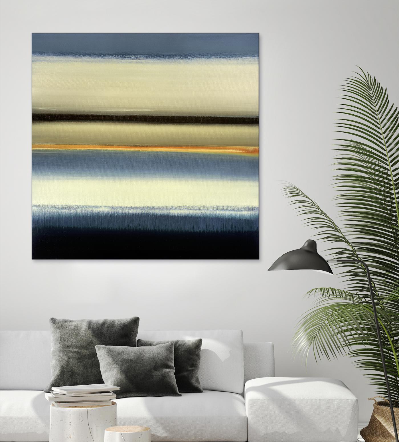 Remembering When by Lisa Ridgers on GIANT ART - beige abstract