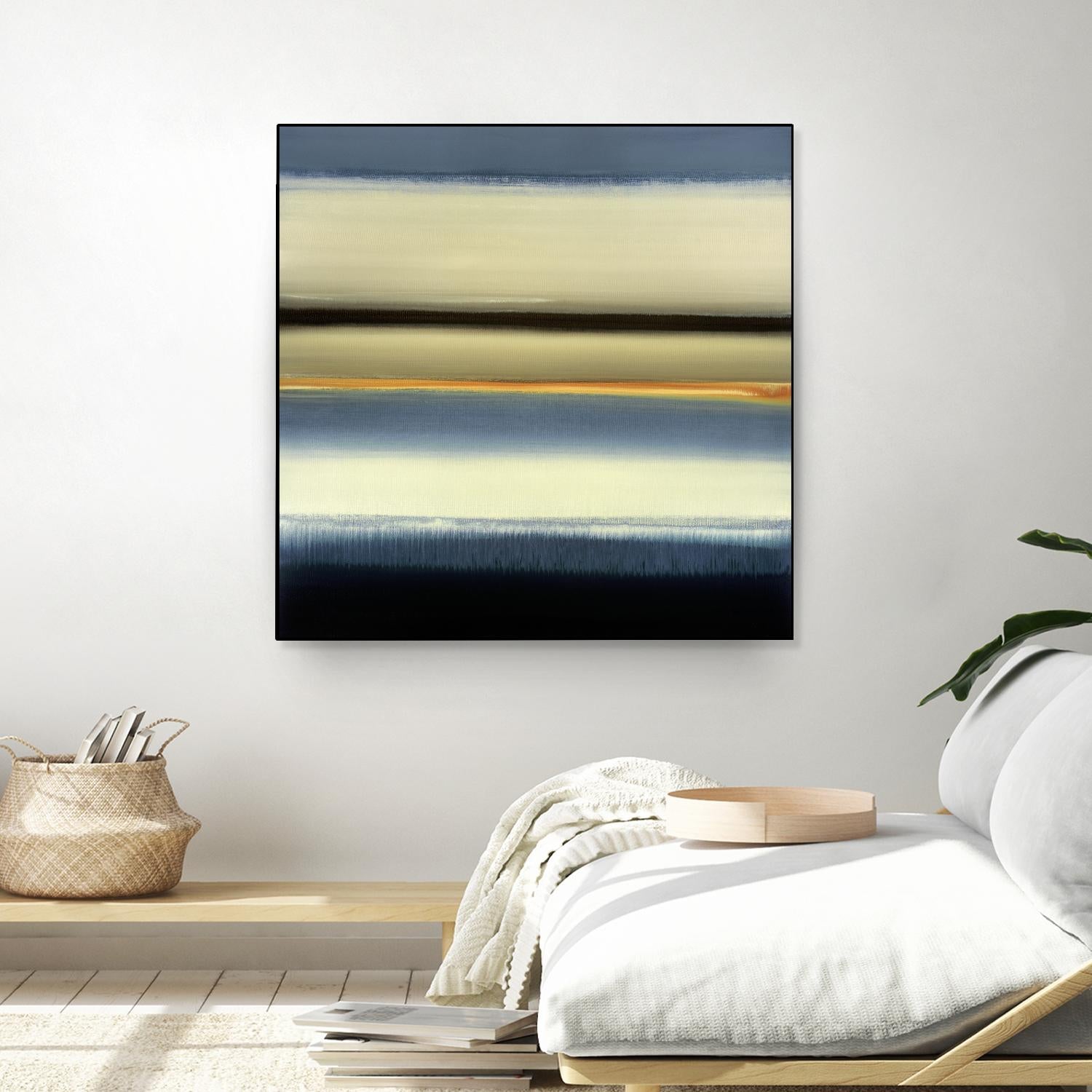 Remembering When by Lisa Ridgers on GIANT ART - beige abstract