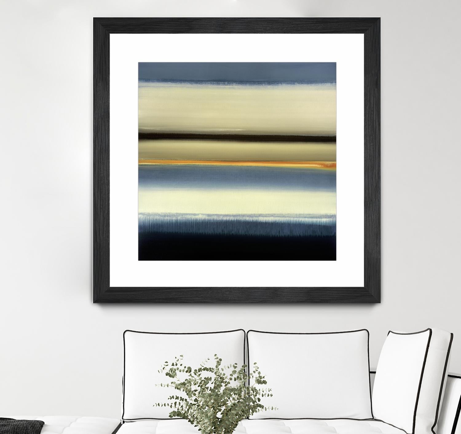 Remembering When by Lisa Ridgers on GIANT ART - beige abstract