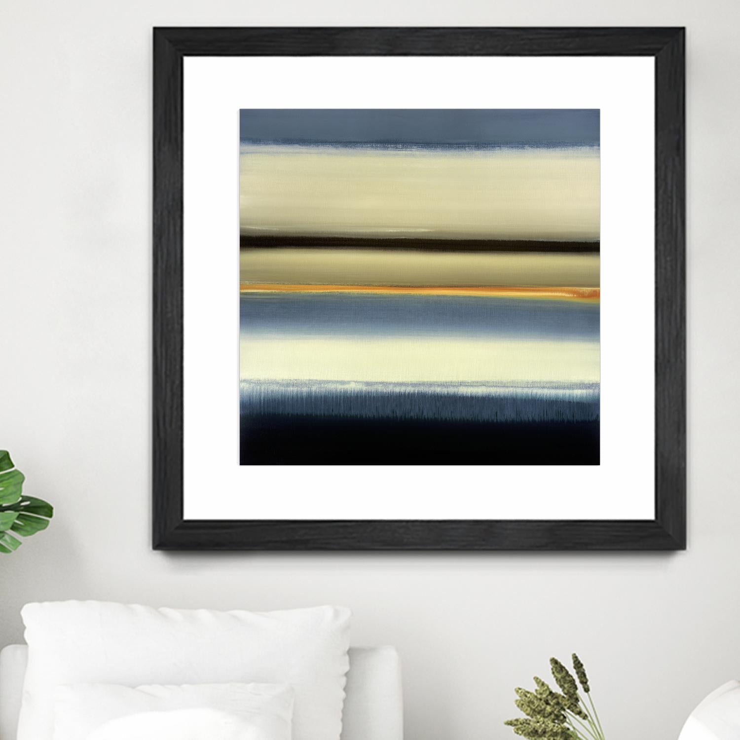 Remembering When by Lisa Ridgers on GIANT ART - beige abstract