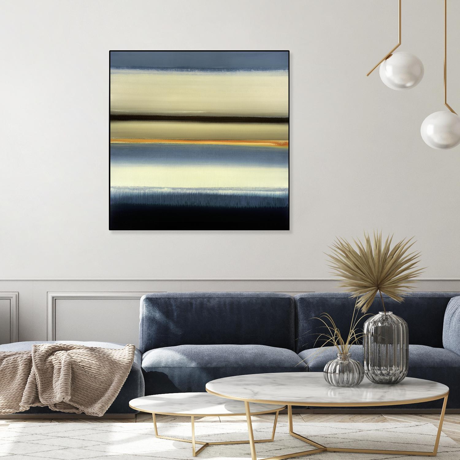 Remembering When by Lisa Ridgers on GIANT ART - beige abstract