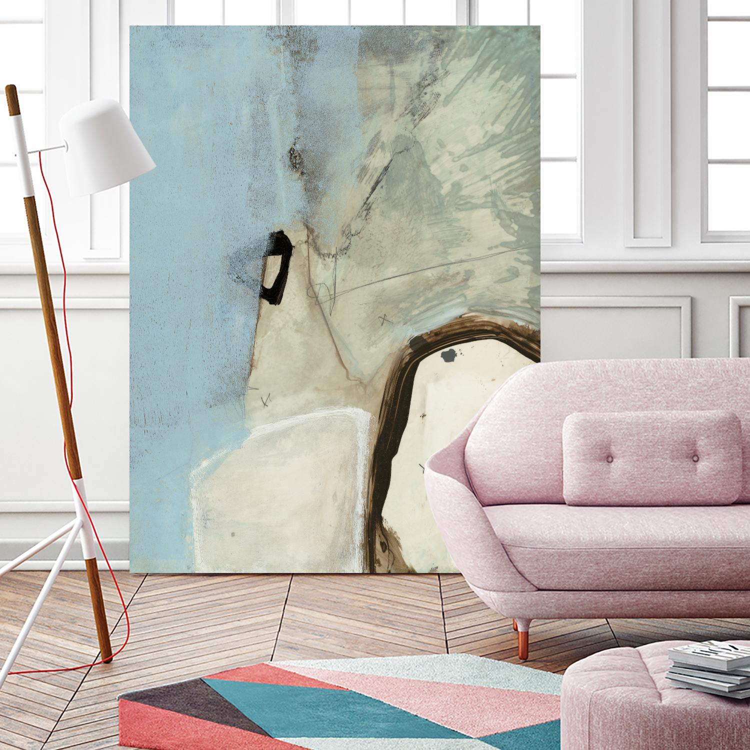 Abstracted Series VIII by Lisa Ridgers on GIANT ART - beige abstract