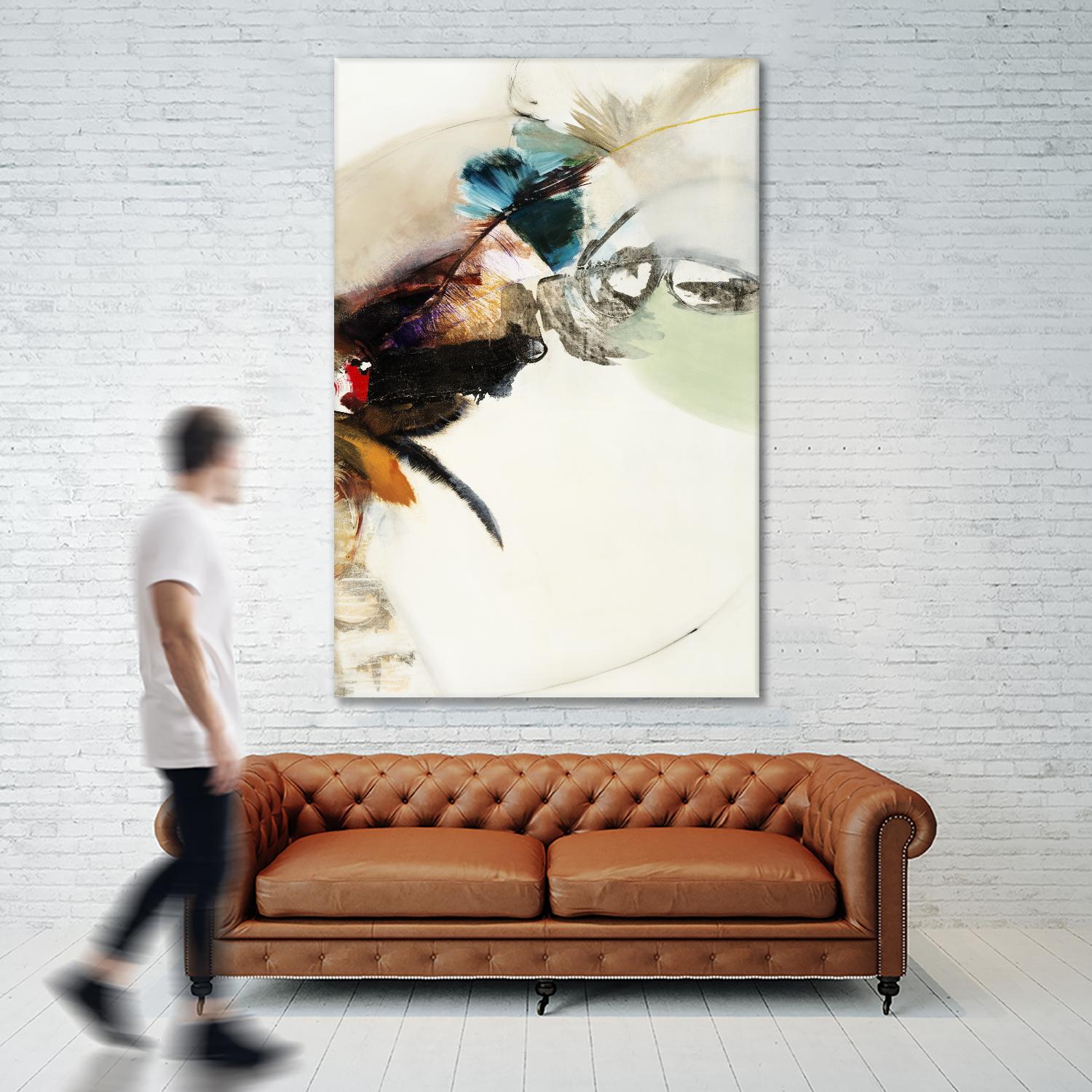 Bowery II by Sarah Stockstill on GIANT ART - black abstract