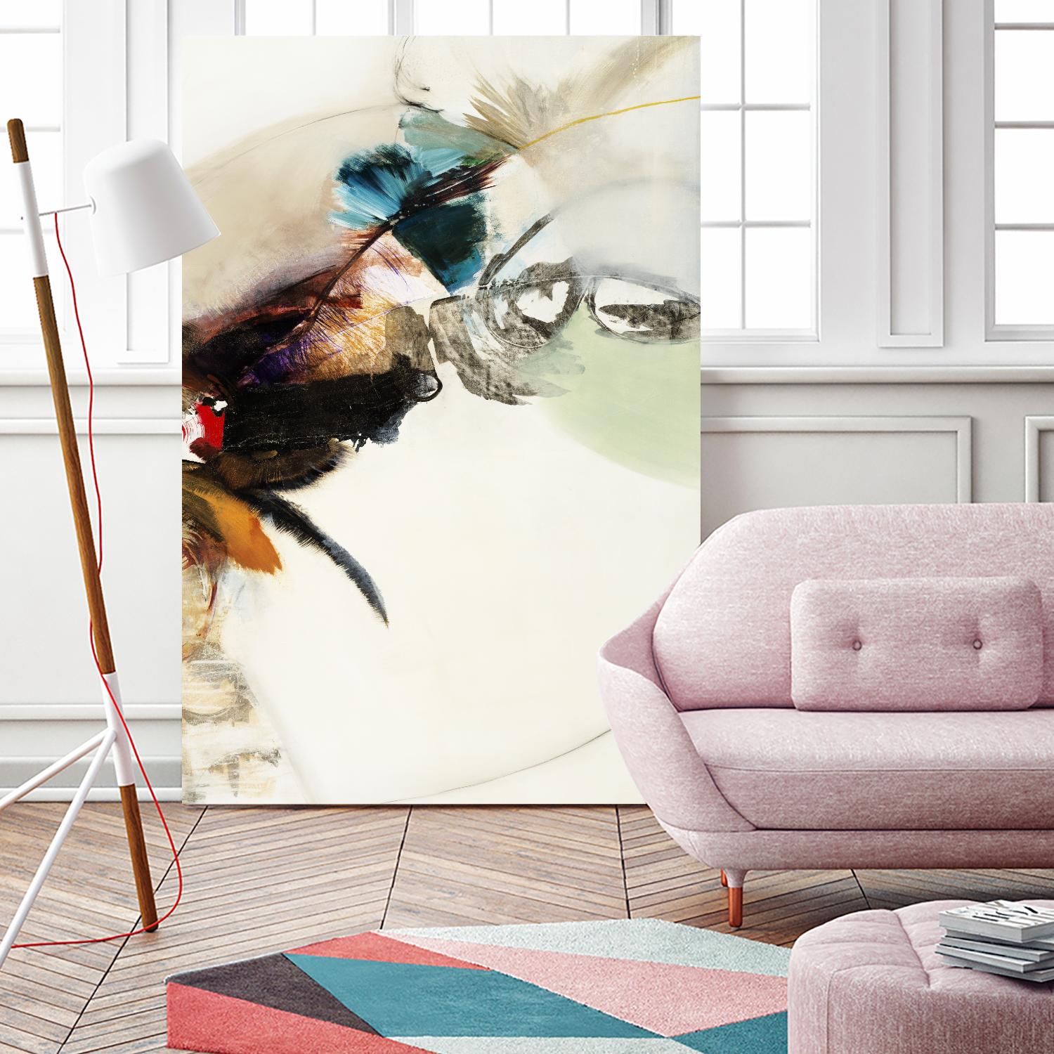 Bowery II by Sarah Stockstill on GIANT ART - black abstract