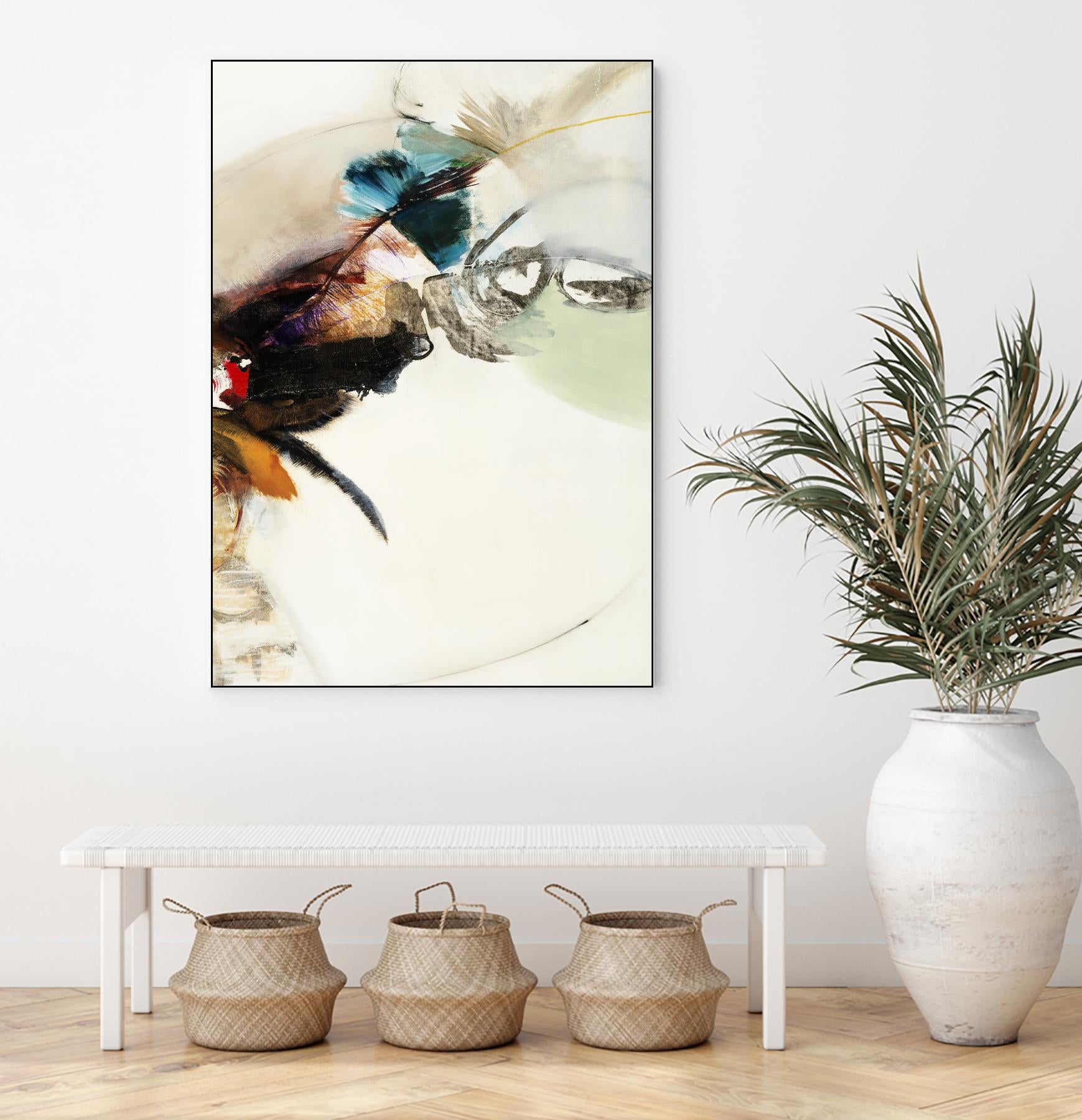 Bowery II by Sarah Stockstill on GIANT ART - black abstract