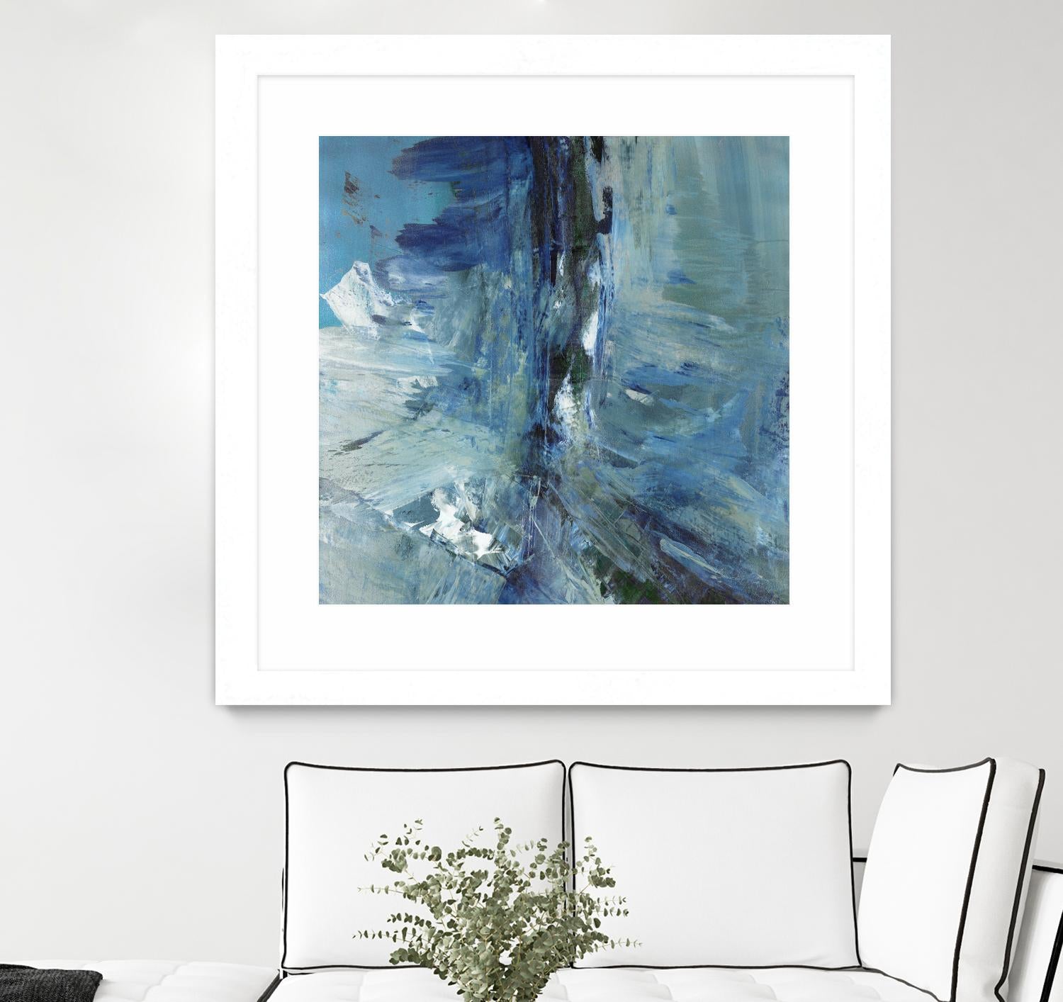 Glimpse by Sarah Stockstill on GIANT ART - black abstract