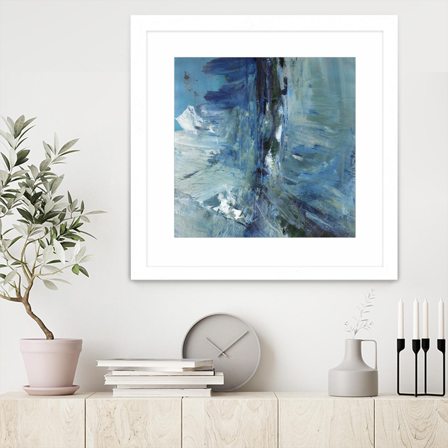 Glimpse by Sarah Stockstill on GIANT ART - black abstract