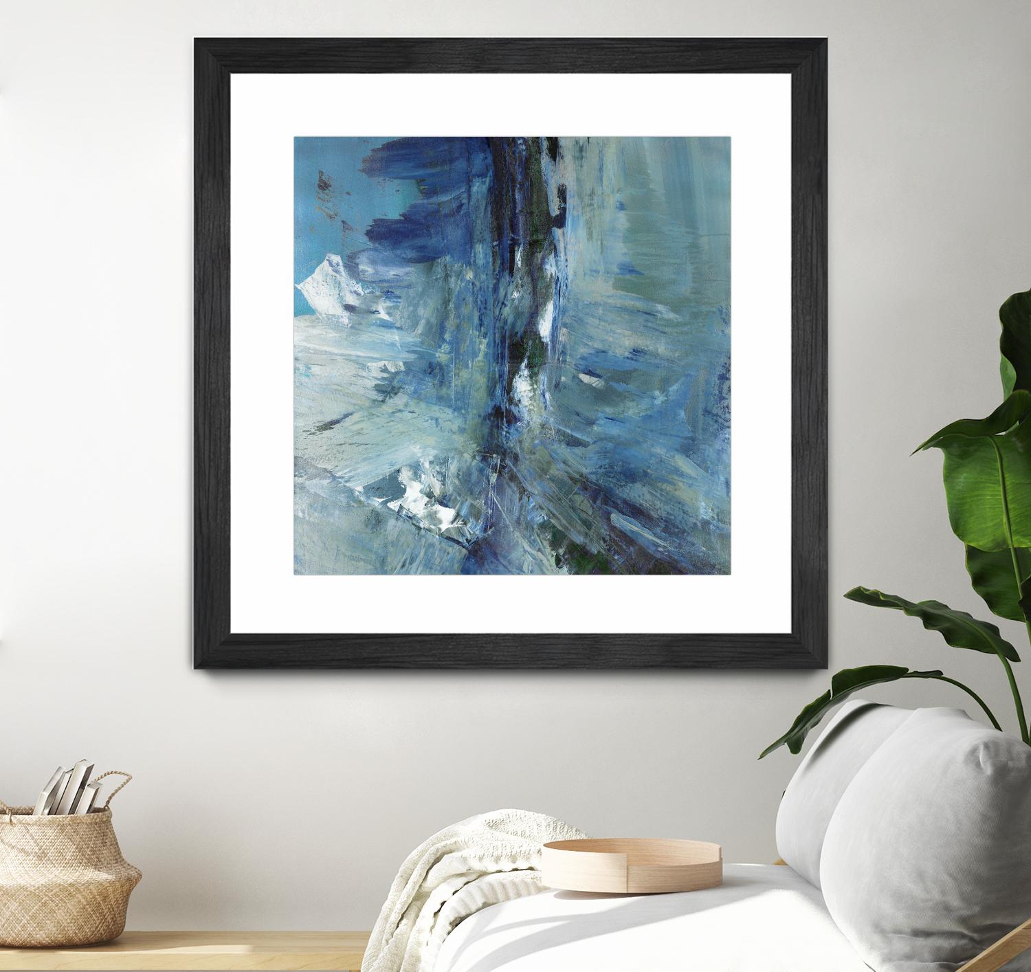 Glimpse by Sarah Stockstill on GIANT ART - black abstract