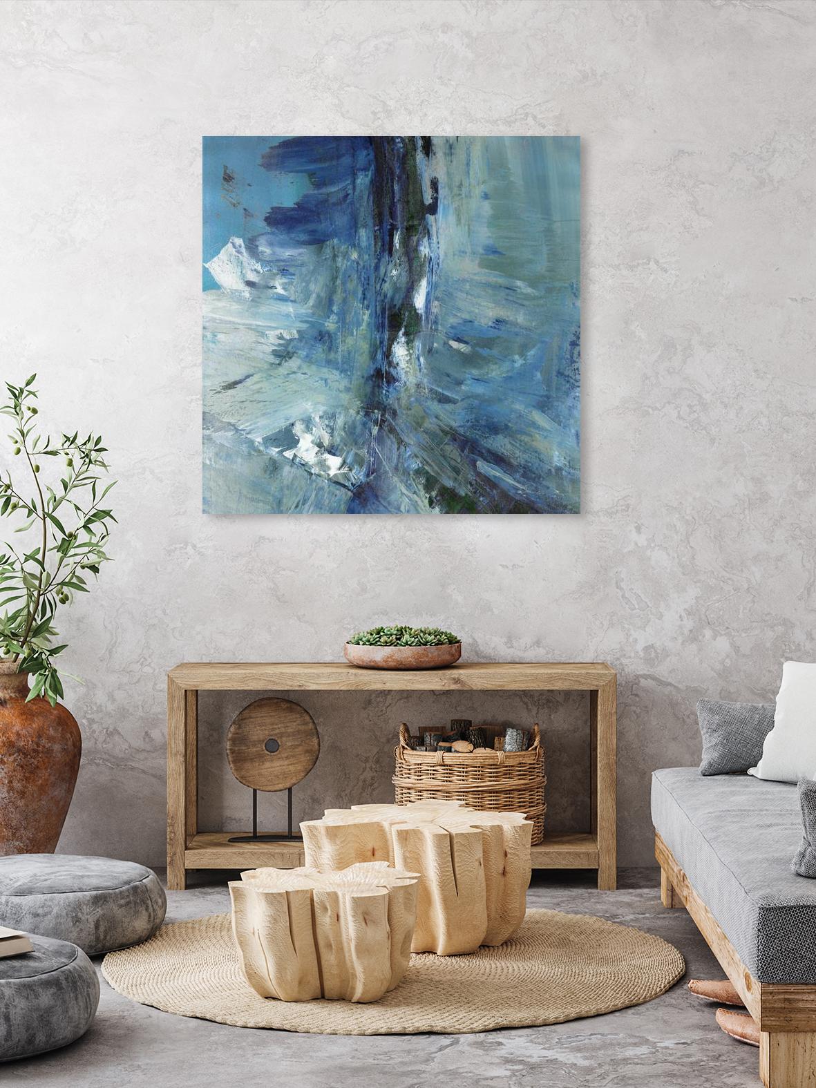 Glimpse by Sarah Stockstill on GIANT ART - black abstract