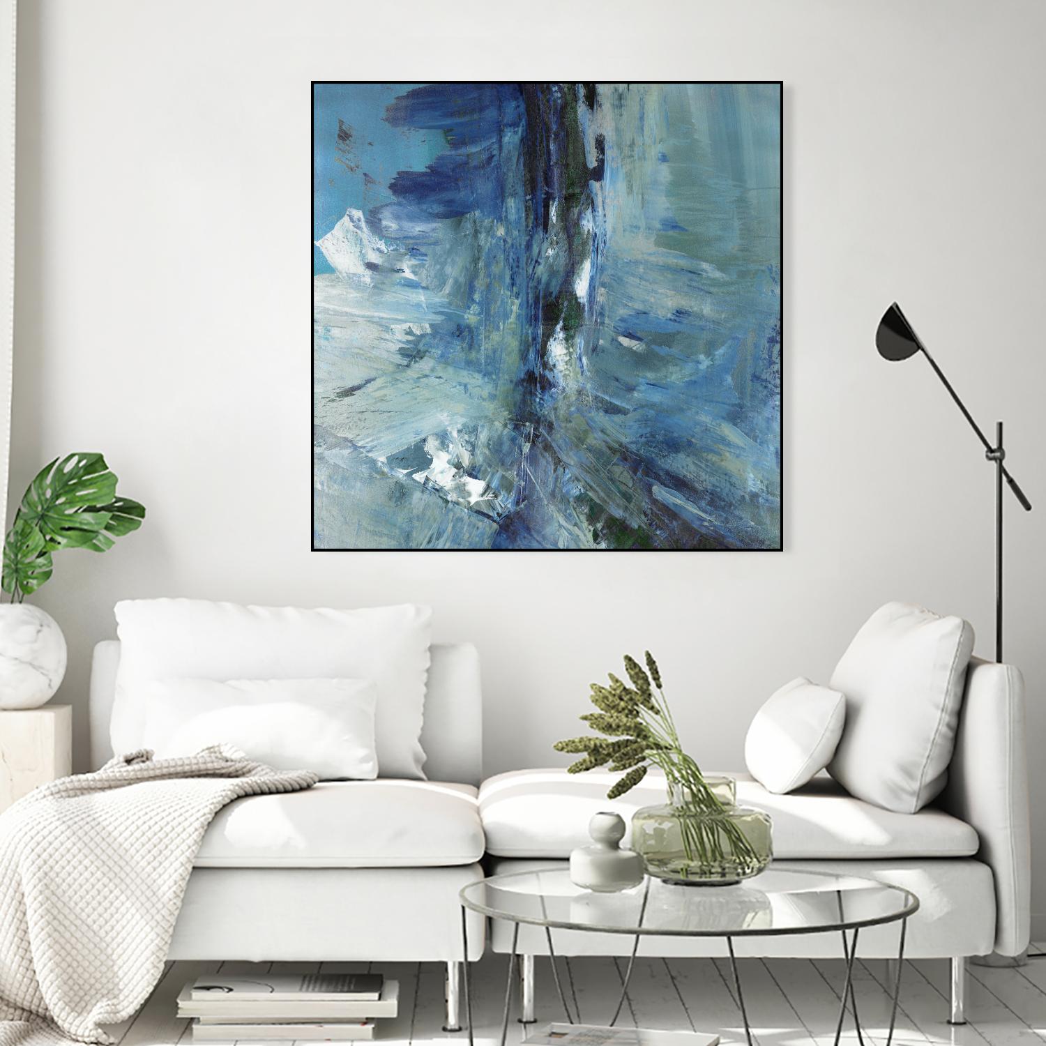 Glimpse by Sarah Stockstill on GIANT ART - black abstract