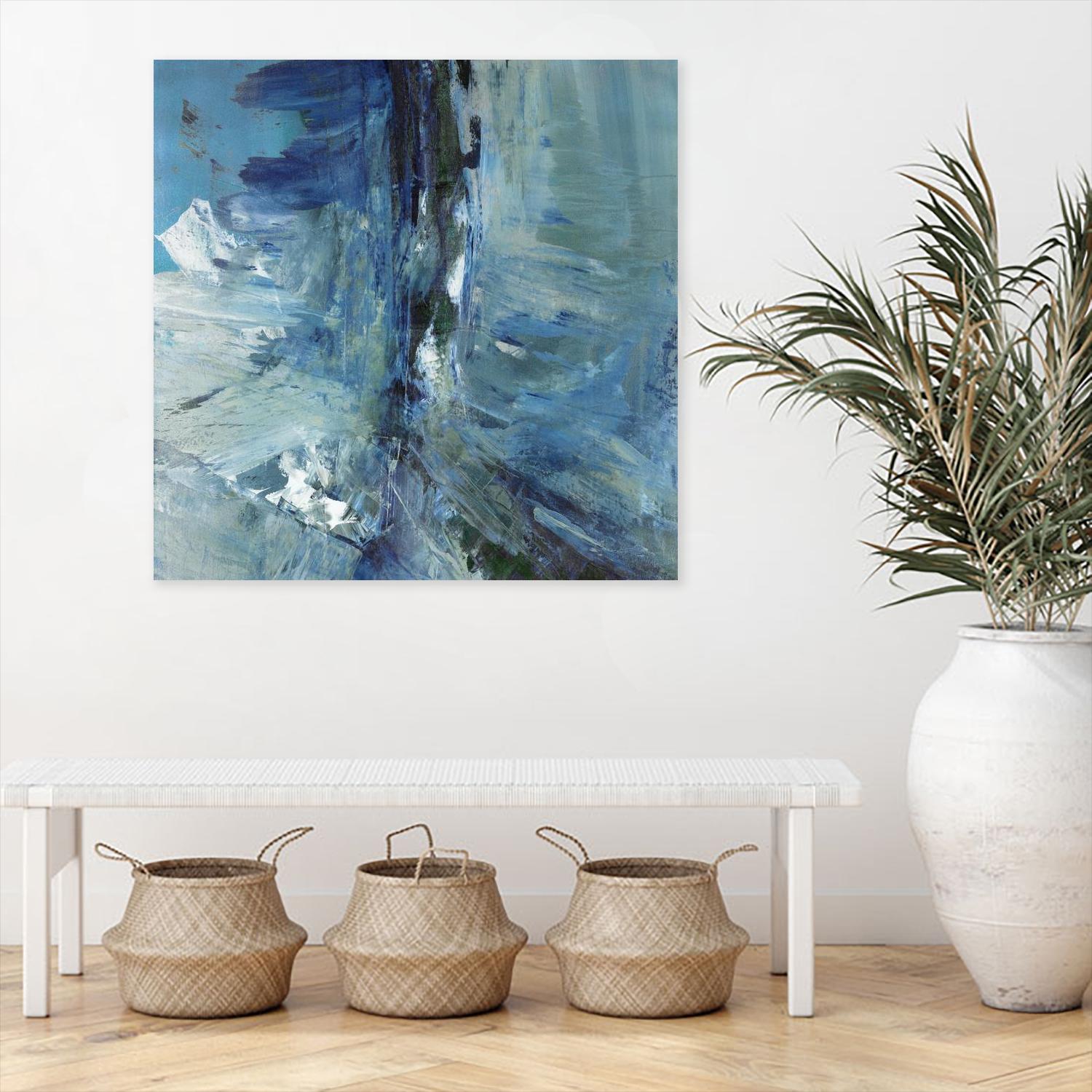 Glimpse by Sarah Stockstill on GIANT ART - black abstract