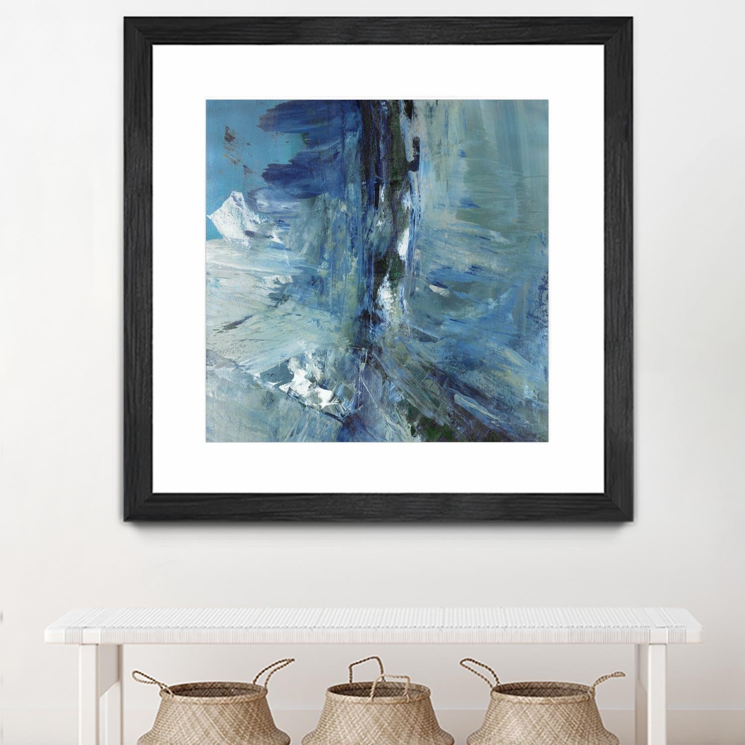 Glimpse by Sarah Stockstill on GIANT ART - black abstract