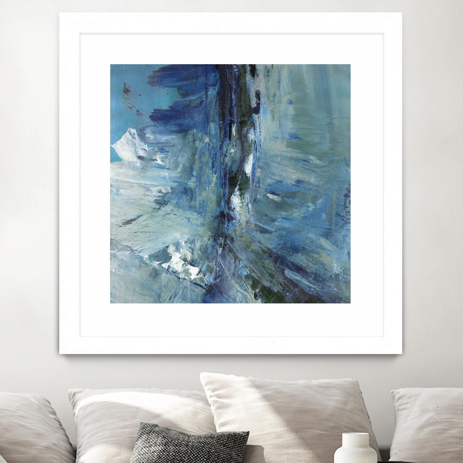 Glimpse by Sarah Stockstill on GIANT ART - black abstract