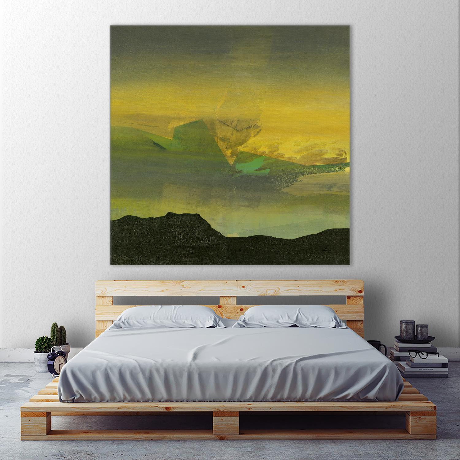 Marfa I by Sarah Stockstill on GIANT ART - black abstract