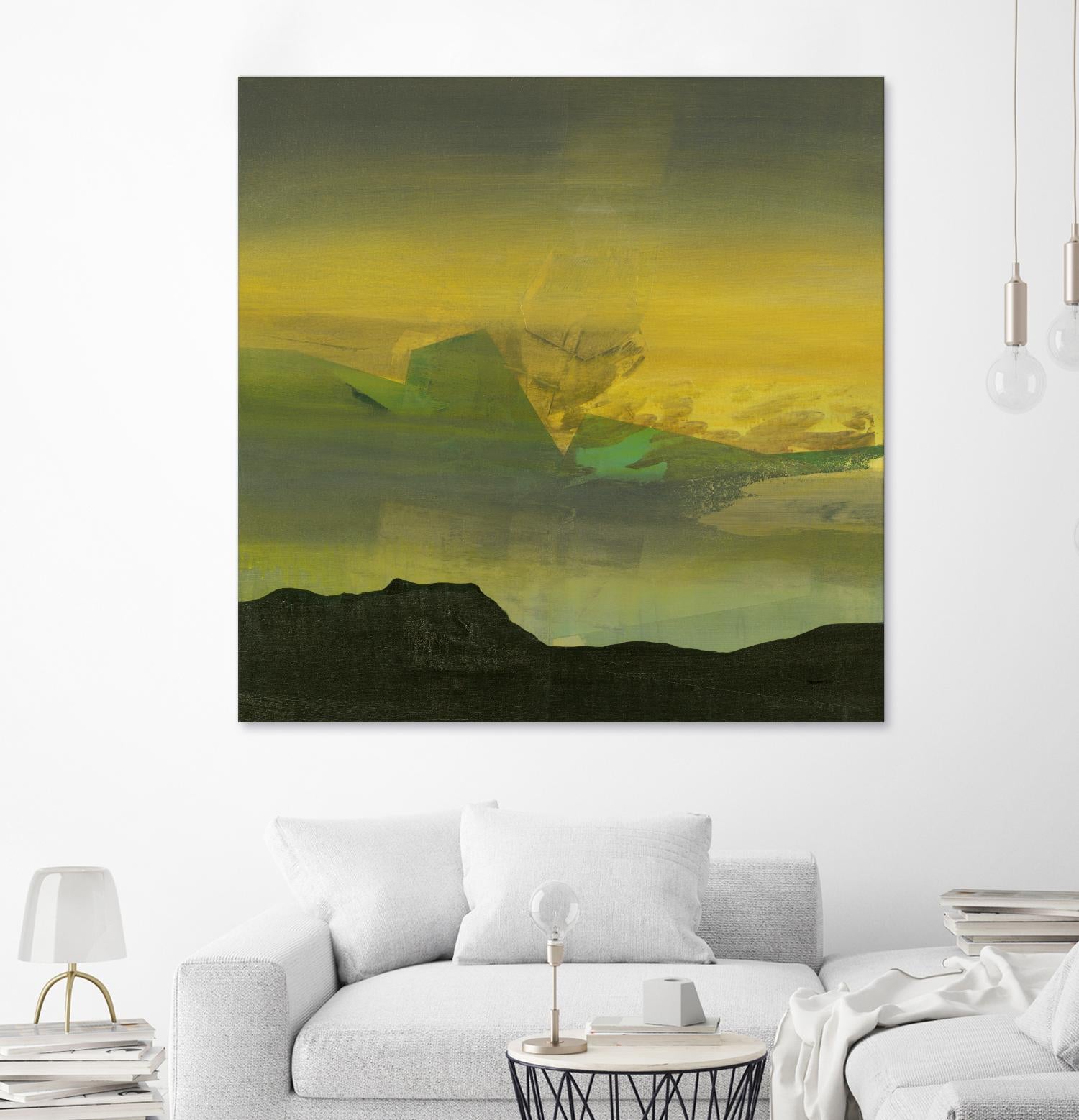 Marfa I by Sarah Stockstill on GIANT ART - black abstract