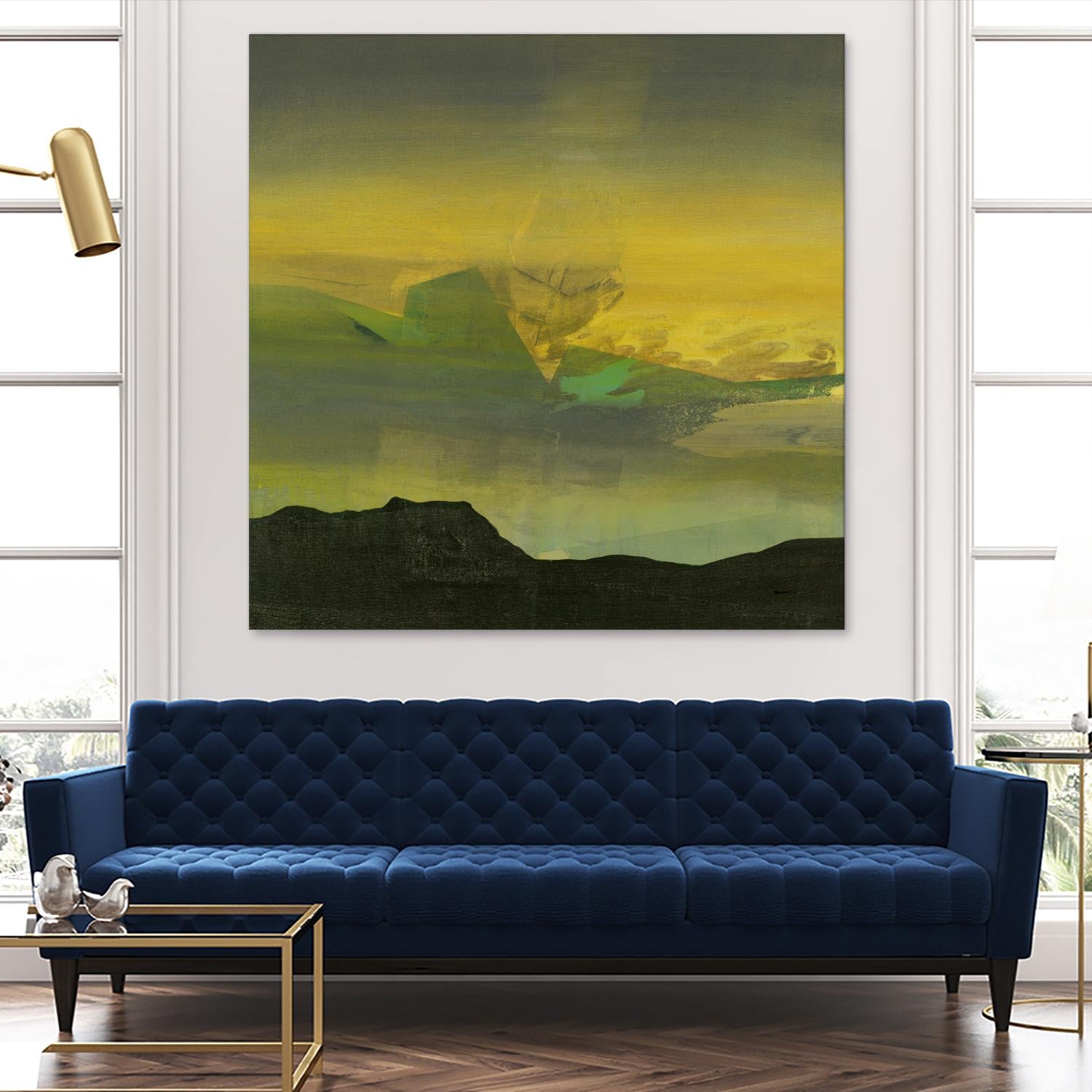 Marfa I by Sarah Stockstill on GIANT ART - black abstract