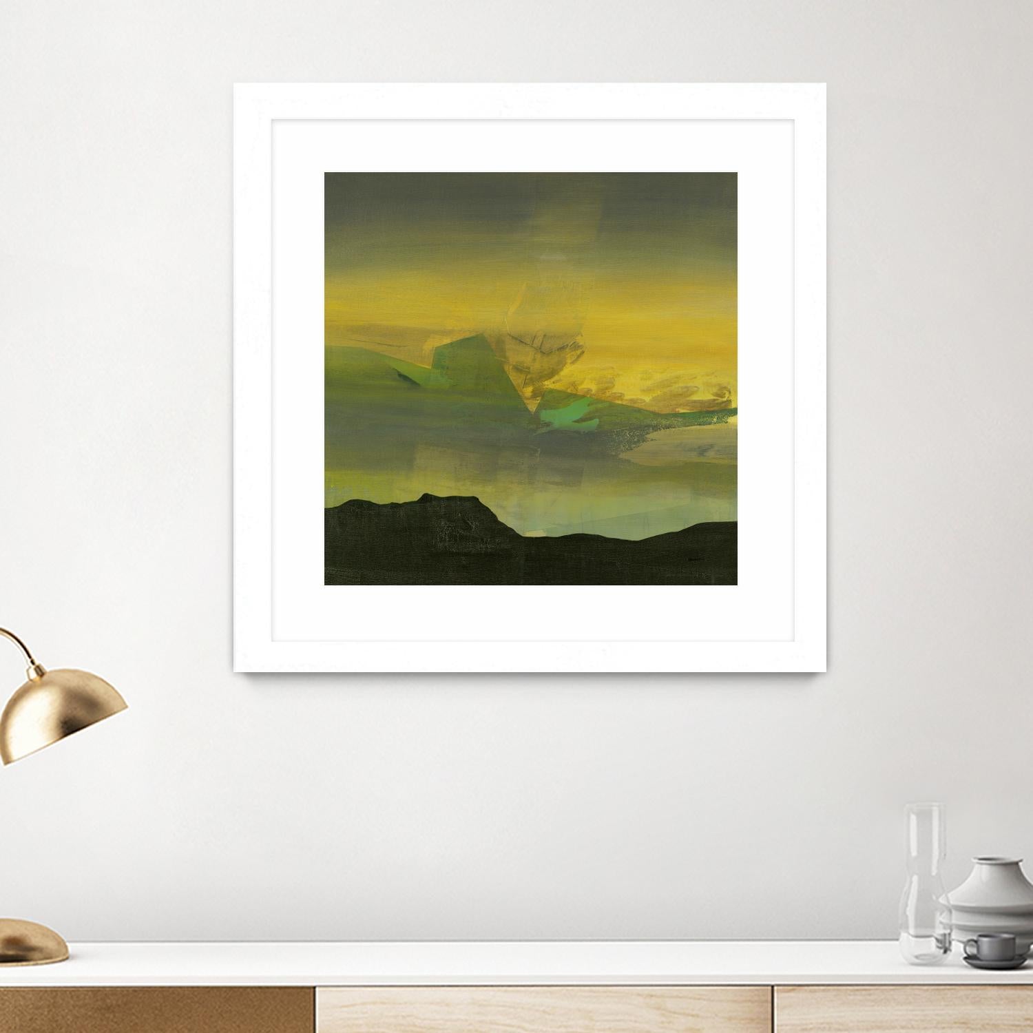 Marfa I by Sarah Stockstill on GIANT ART - black abstract