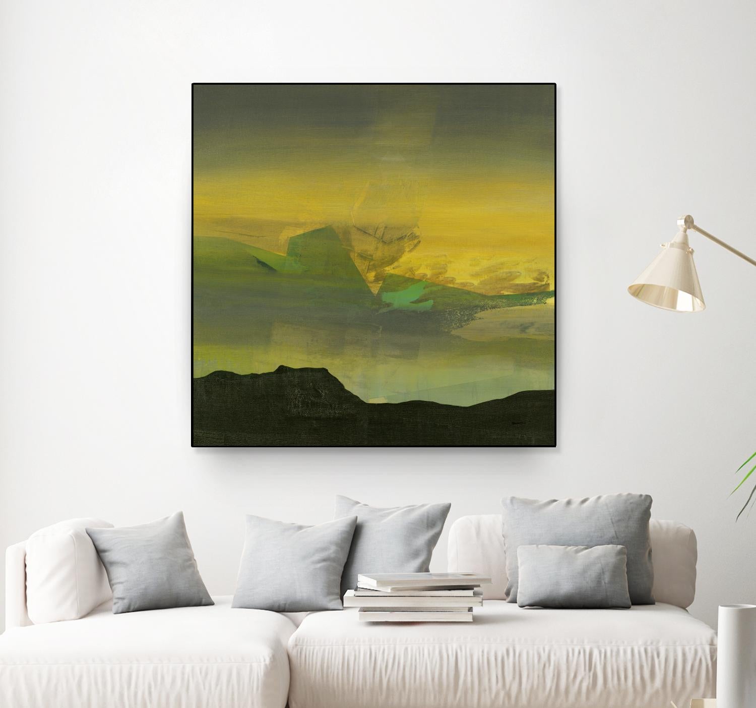 Marfa I by Sarah Stockstill on GIANT ART - black abstract