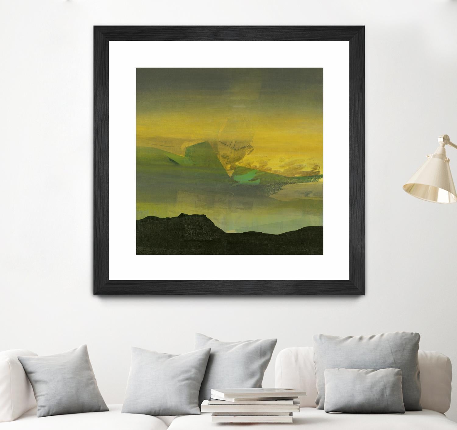 Marfa I by Sarah Stockstill on GIANT ART - black abstract