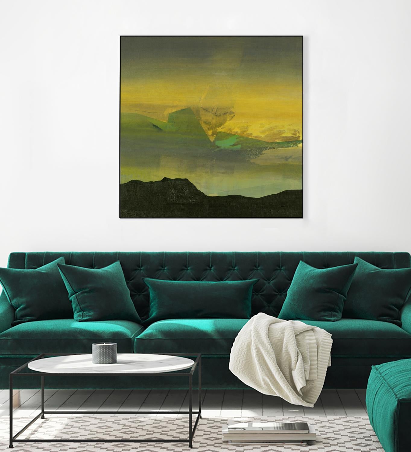 Marfa I by Sarah Stockstill on GIANT ART - black abstract