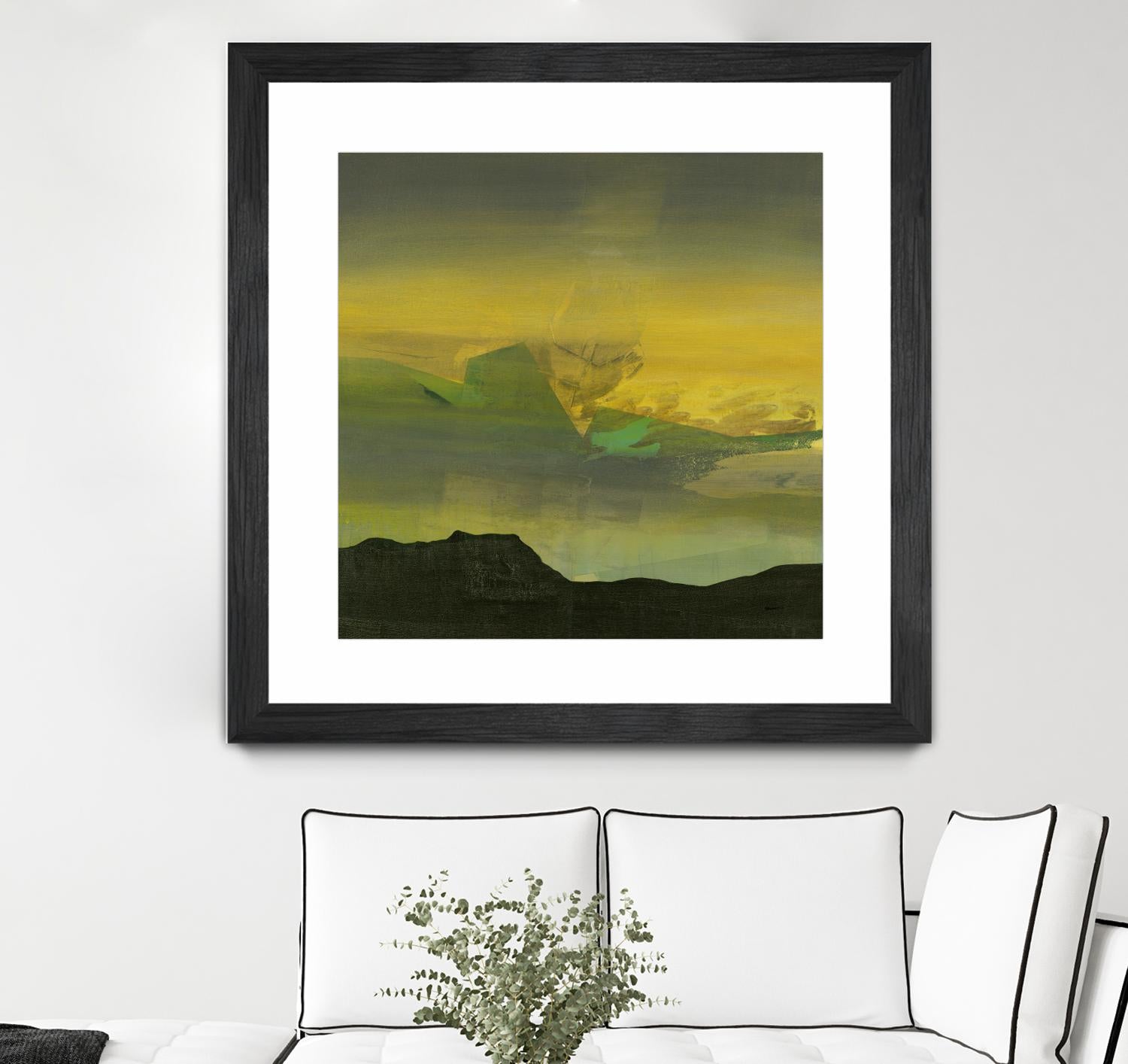 Marfa I by Sarah Stockstill on GIANT ART - black abstract