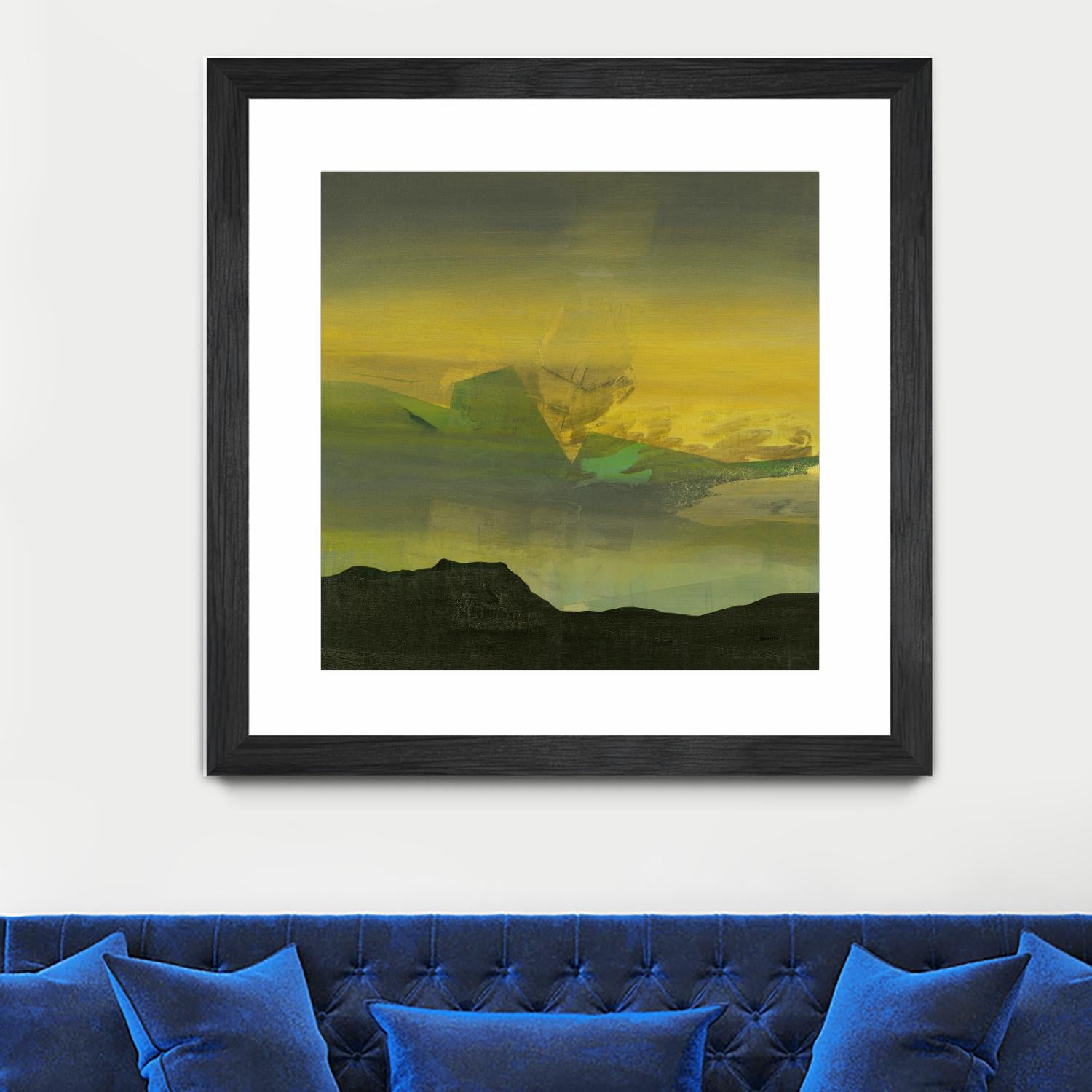 Marfa I by Sarah Stockstill on GIANT ART - black abstract