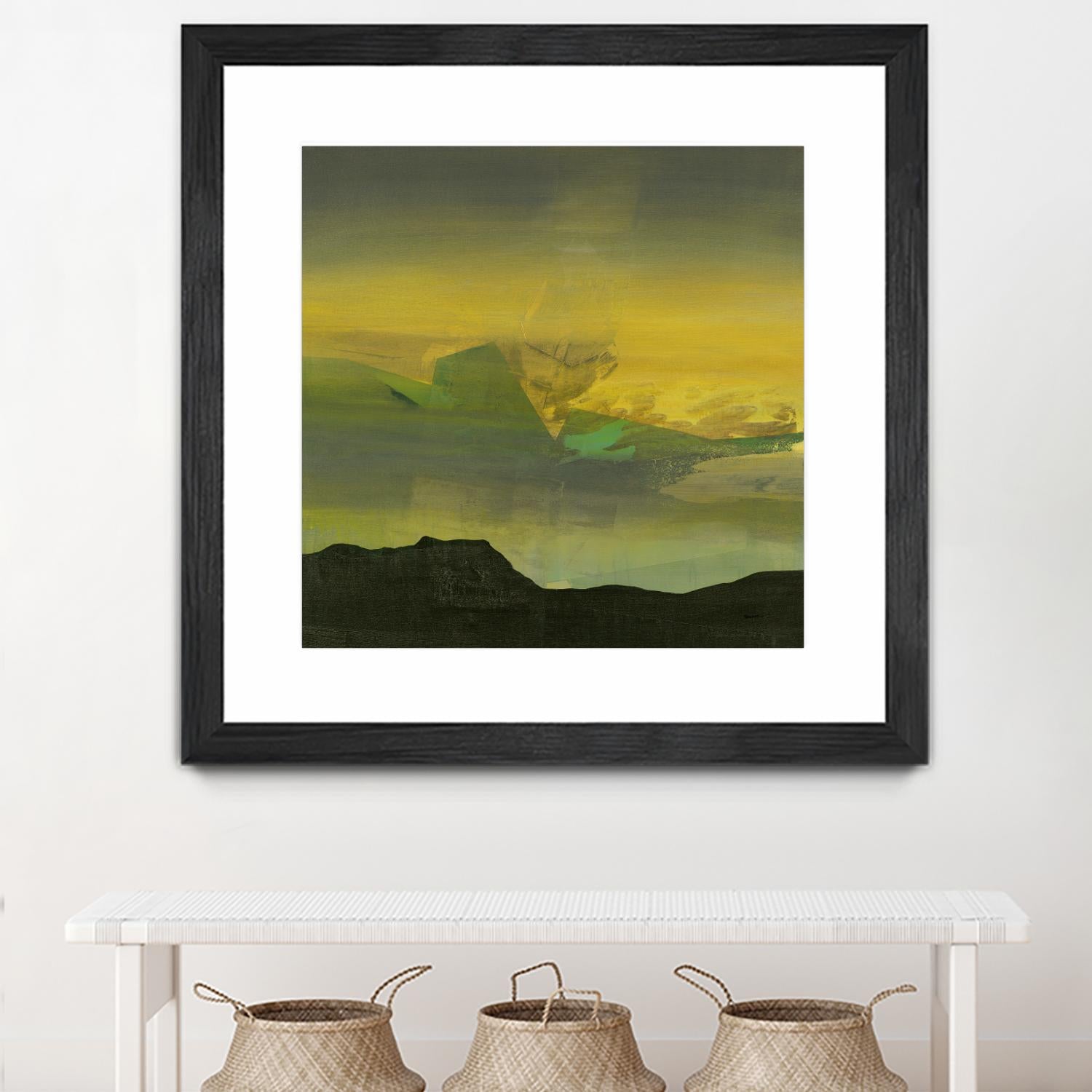 Marfa I by Sarah Stockstill on GIANT ART - black abstract