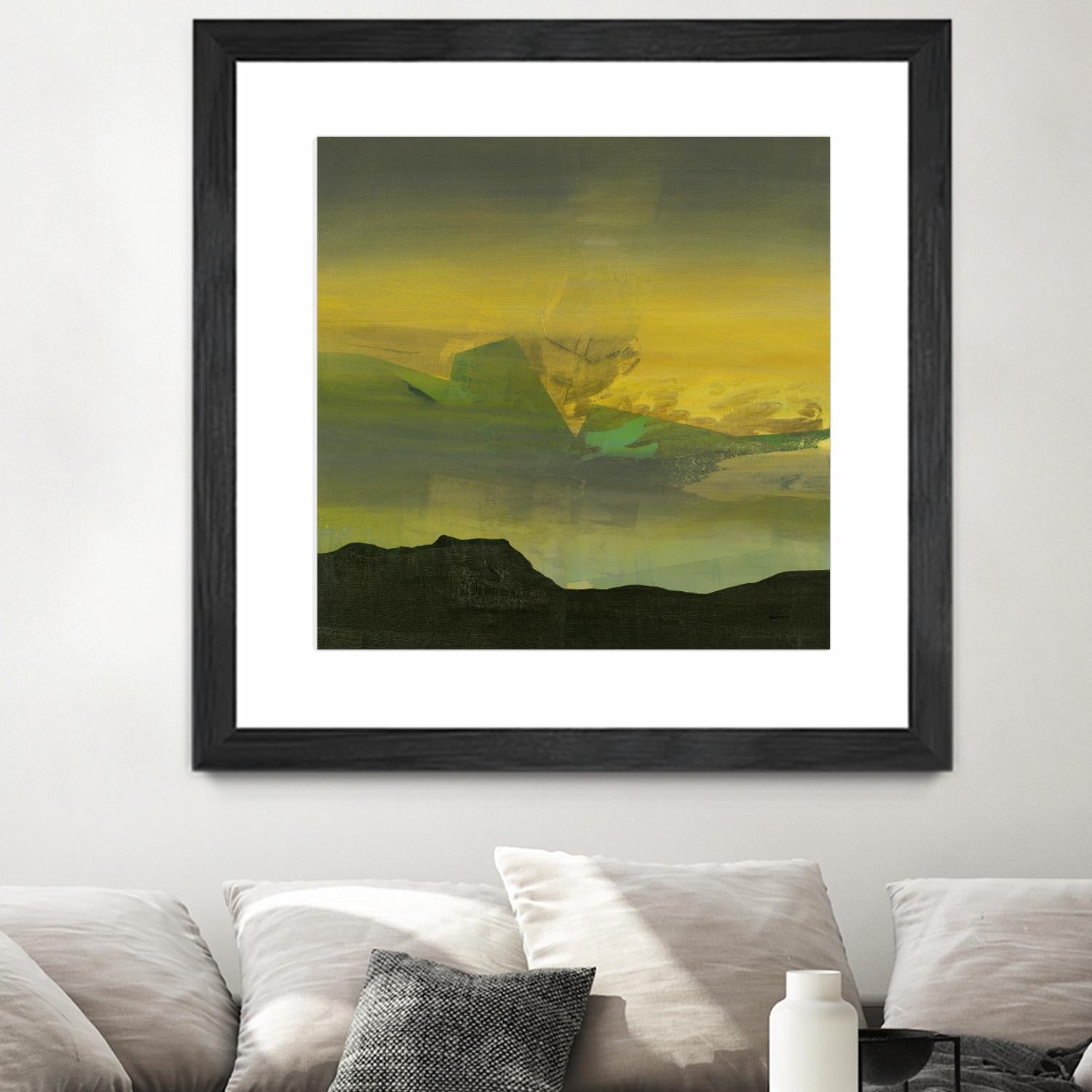 Marfa I by Sarah Stockstill on GIANT ART - black abstract