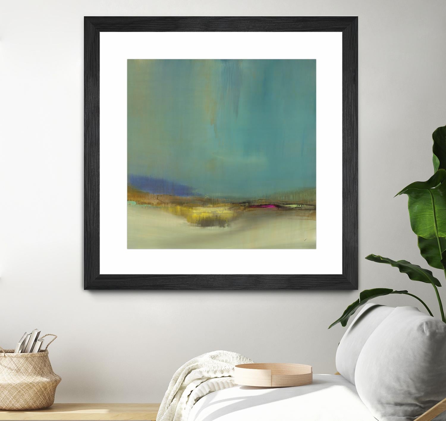 Bowery by Sarah Stockstill on GIANT ART - yellow abstract