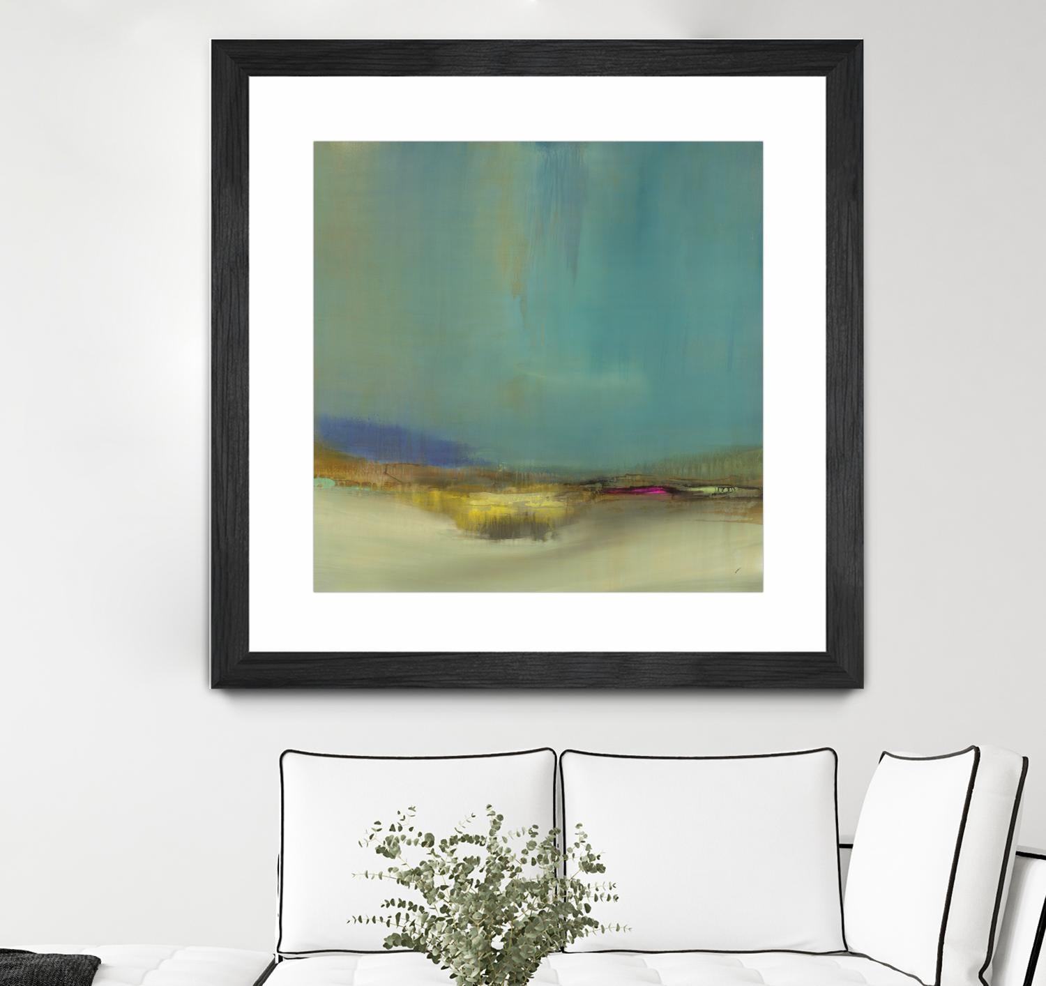 Bowery by Sarah Stockstill on GIANT ART - yellow abstract