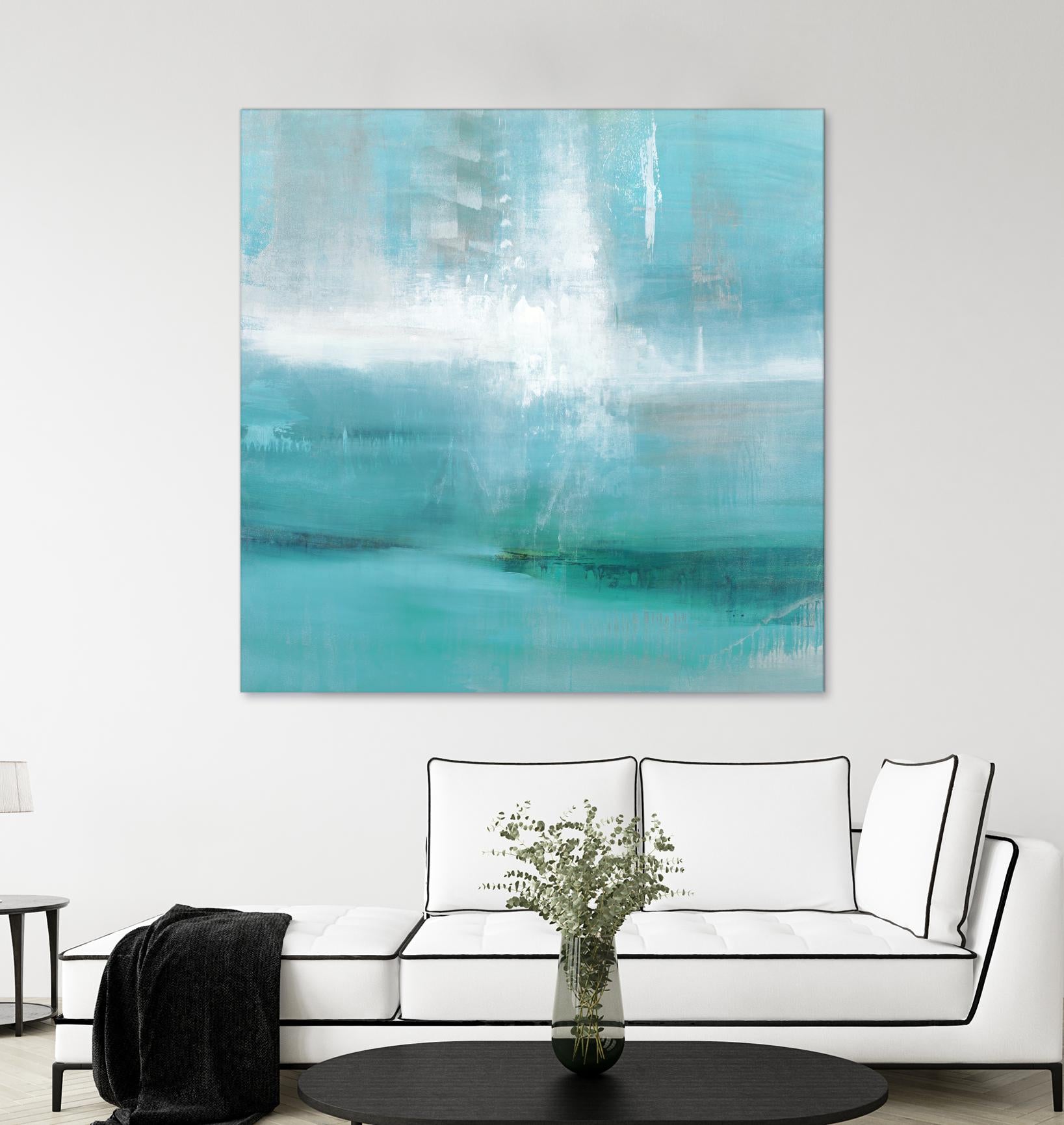 Marina by Sarah Stockstill on GIANT ART - white abstract