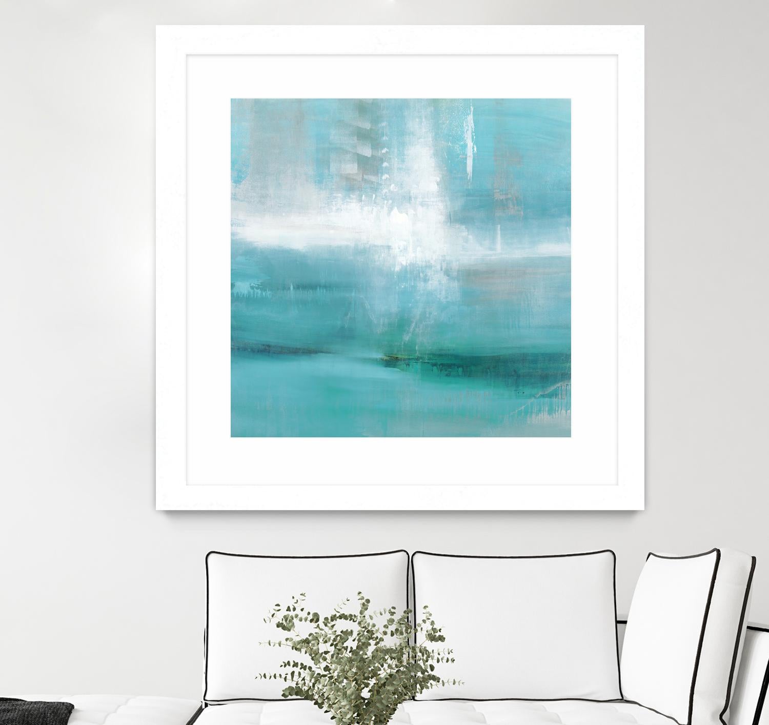 Marina by Sarah Stockstill on GIANT ART - white abstract