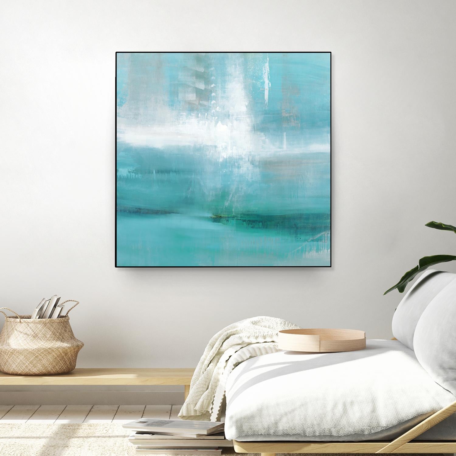 Marina by Sarah Stockstill on GIANT ART - white abstract