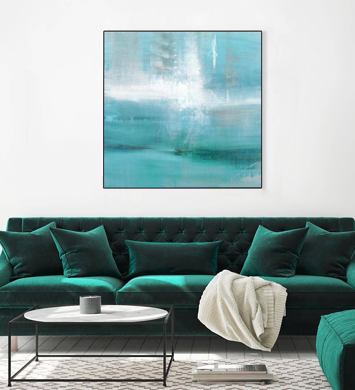 Marina by Sarah Stockstill on GIANT ART - white abstract