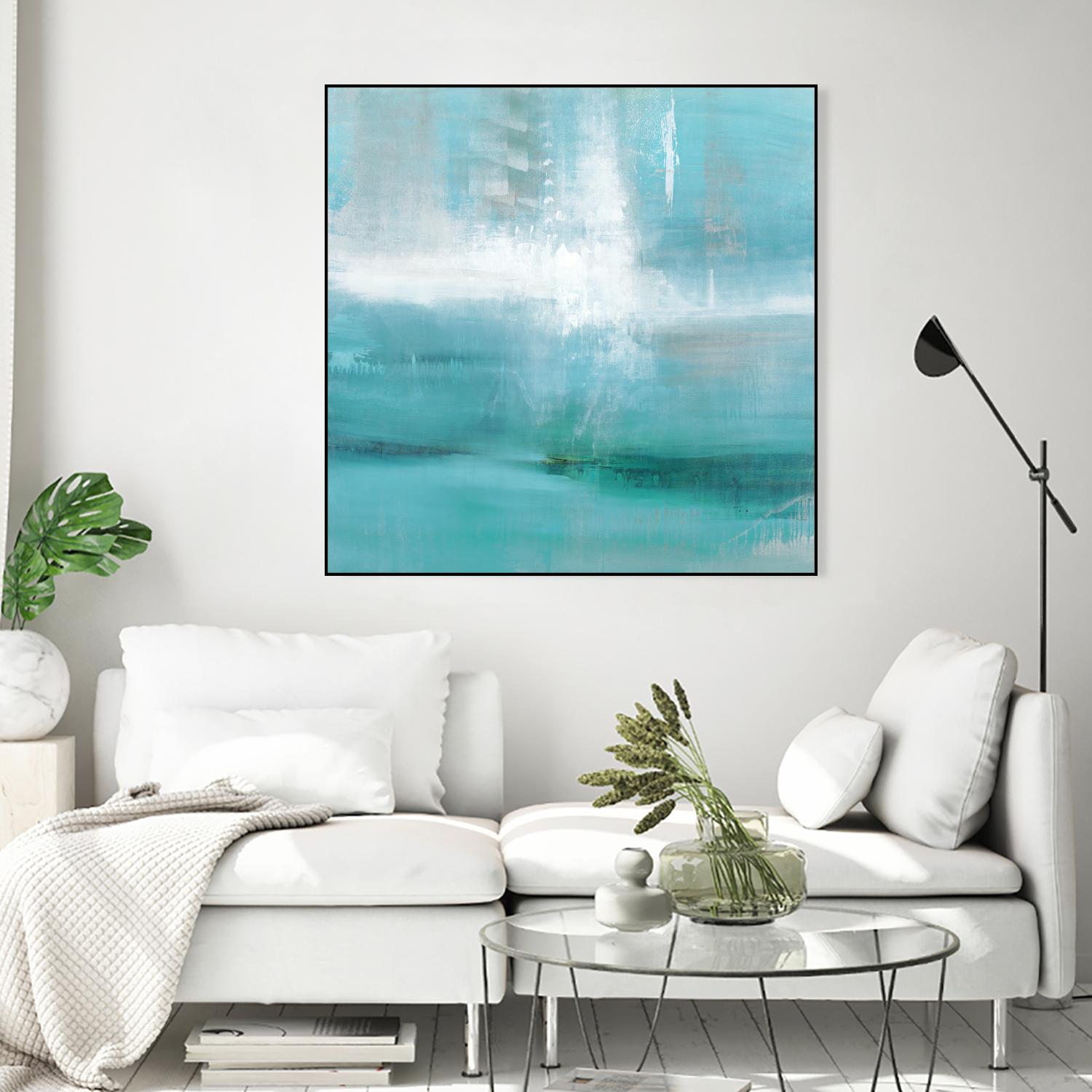 Marina by Sarah Stockstill on GIANT ART - white abstract