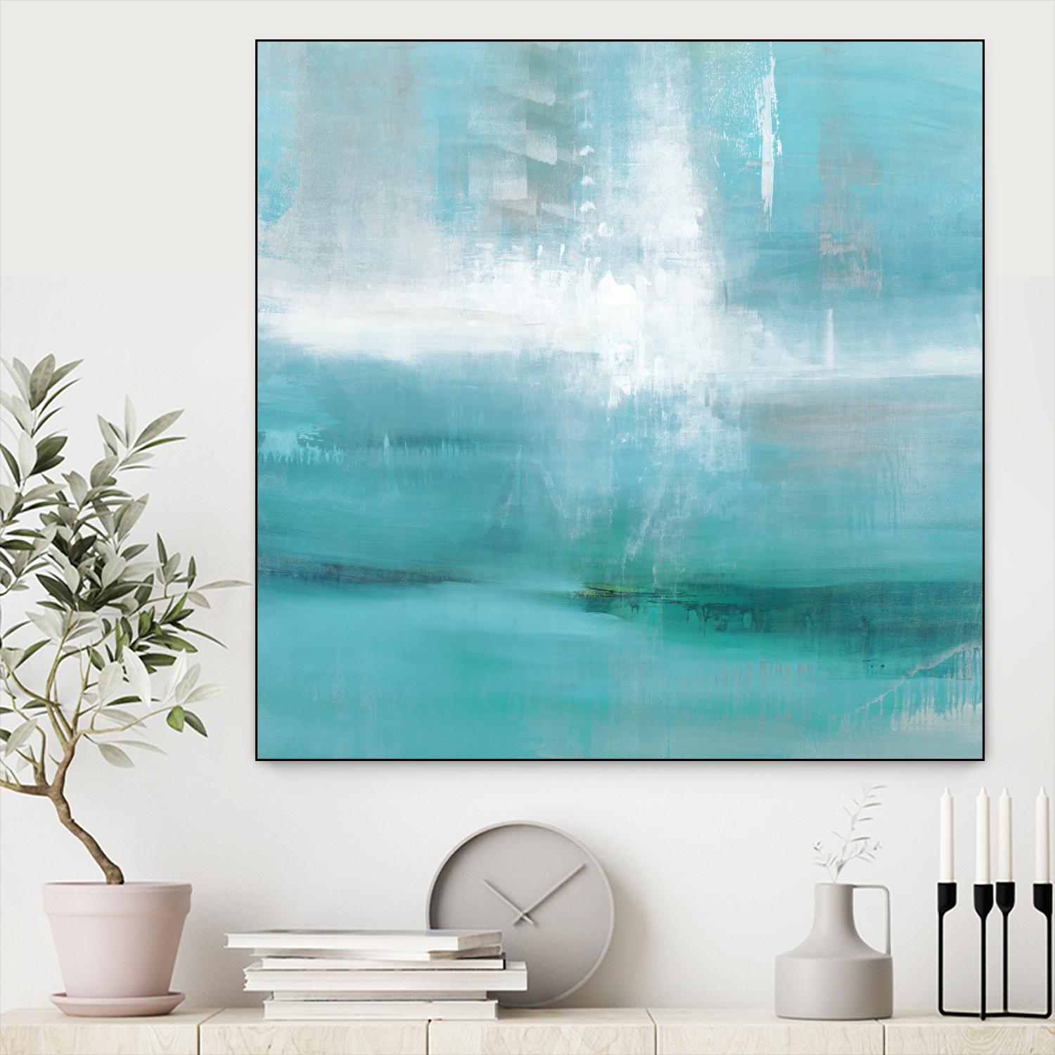 Marina by Sarah Stockstill on GIANT ART - white abstract