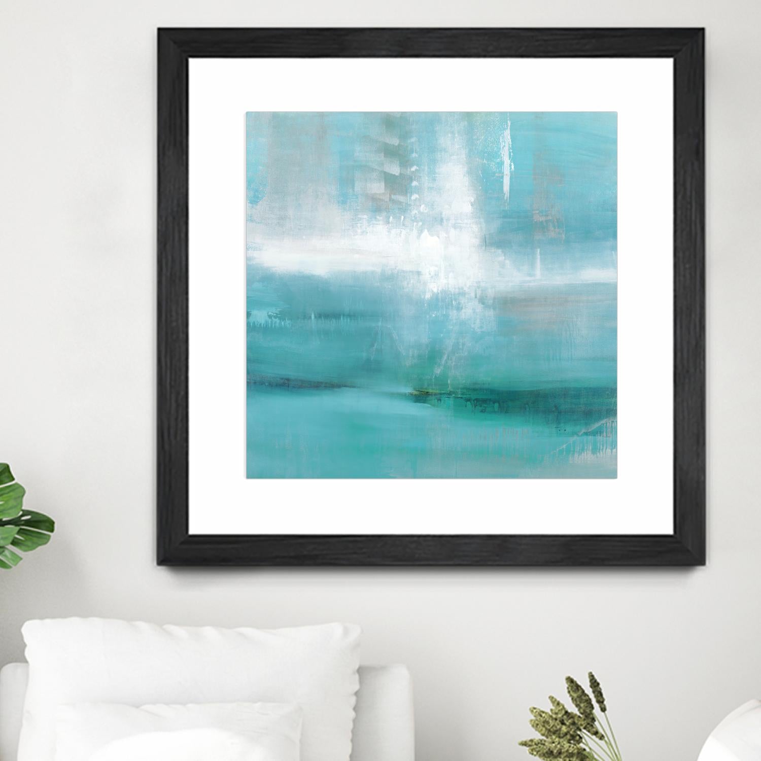 Marina by Sarah Stockstill on GIANT ART - white abstract