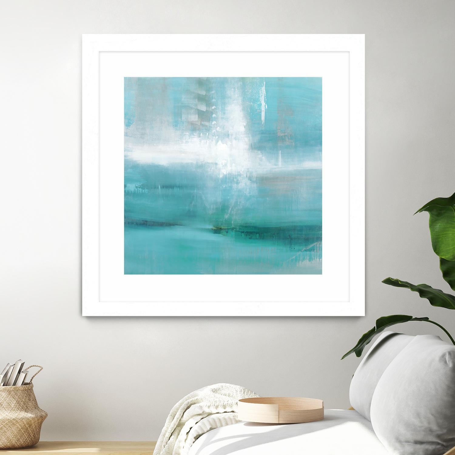 Marina by Sarah Stockstill on GIANT ART - white abstract