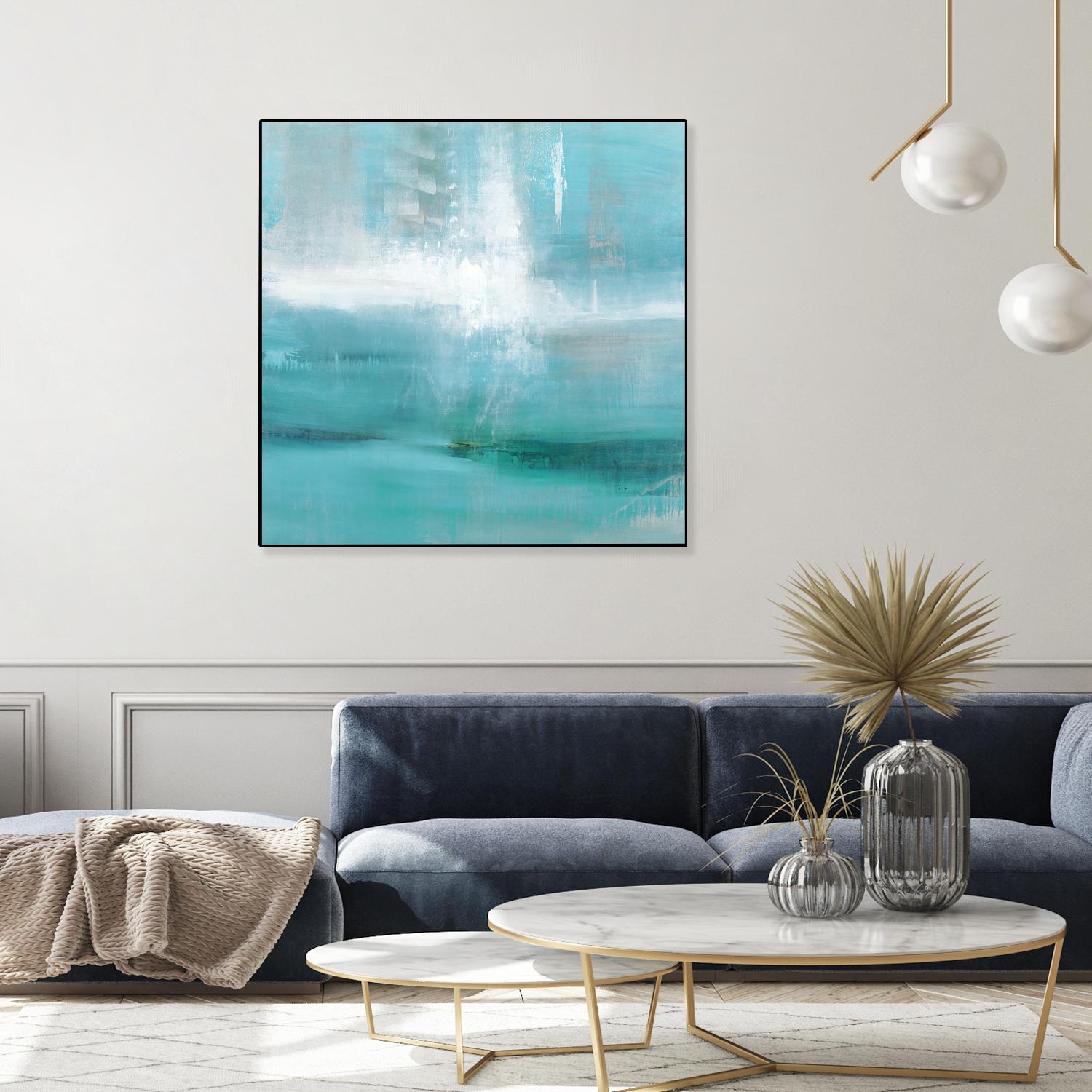Marina by Sarah Stockstill on GIANT ART - white abstract
