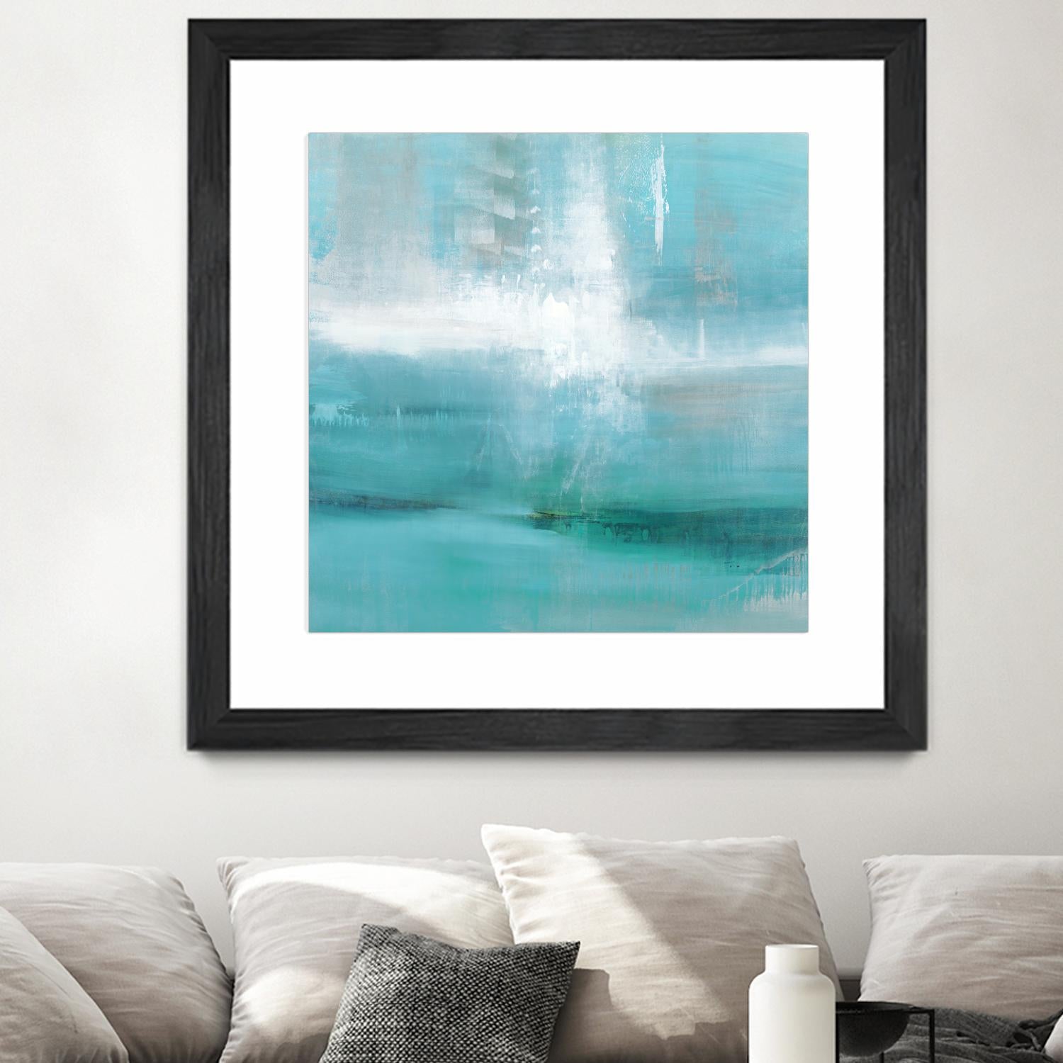 Marina by Sarah Stockstill on GIANT ART - white abstract