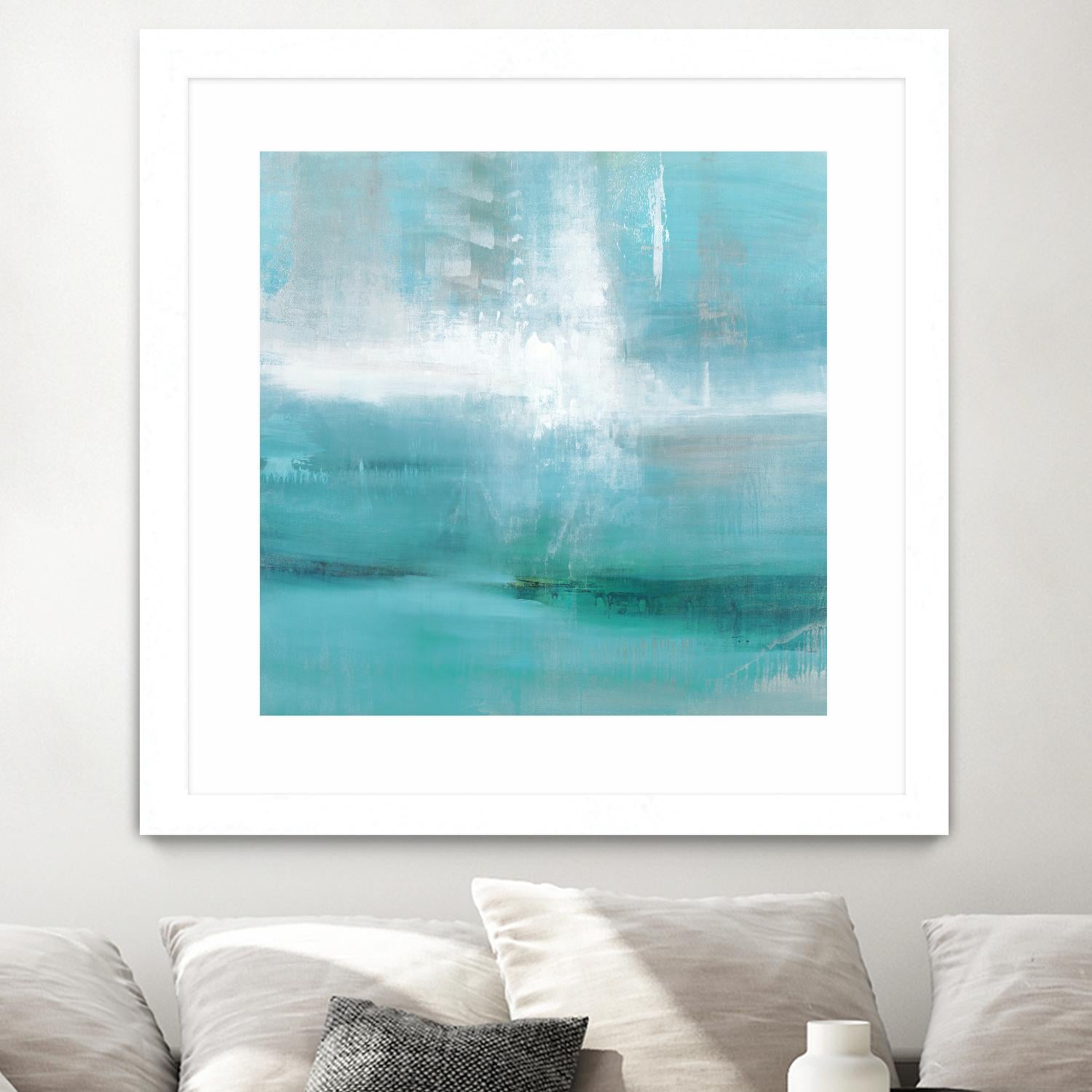 Marina by Sarah Stockstill on GIANT ART - white abstract