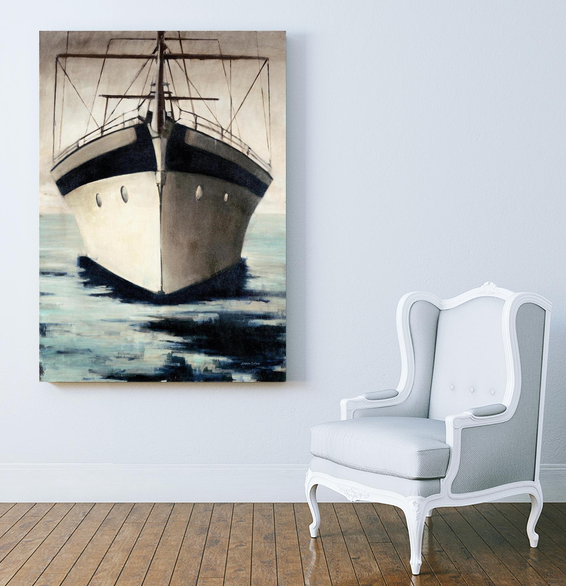 Under Bow by Joseph Cates on GIANT ART - beige nautical