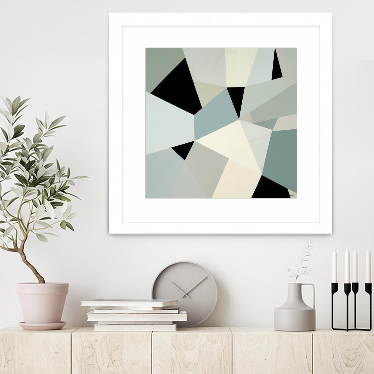 Adapt II by Randy Hibberd on GIANT ART - black abstract